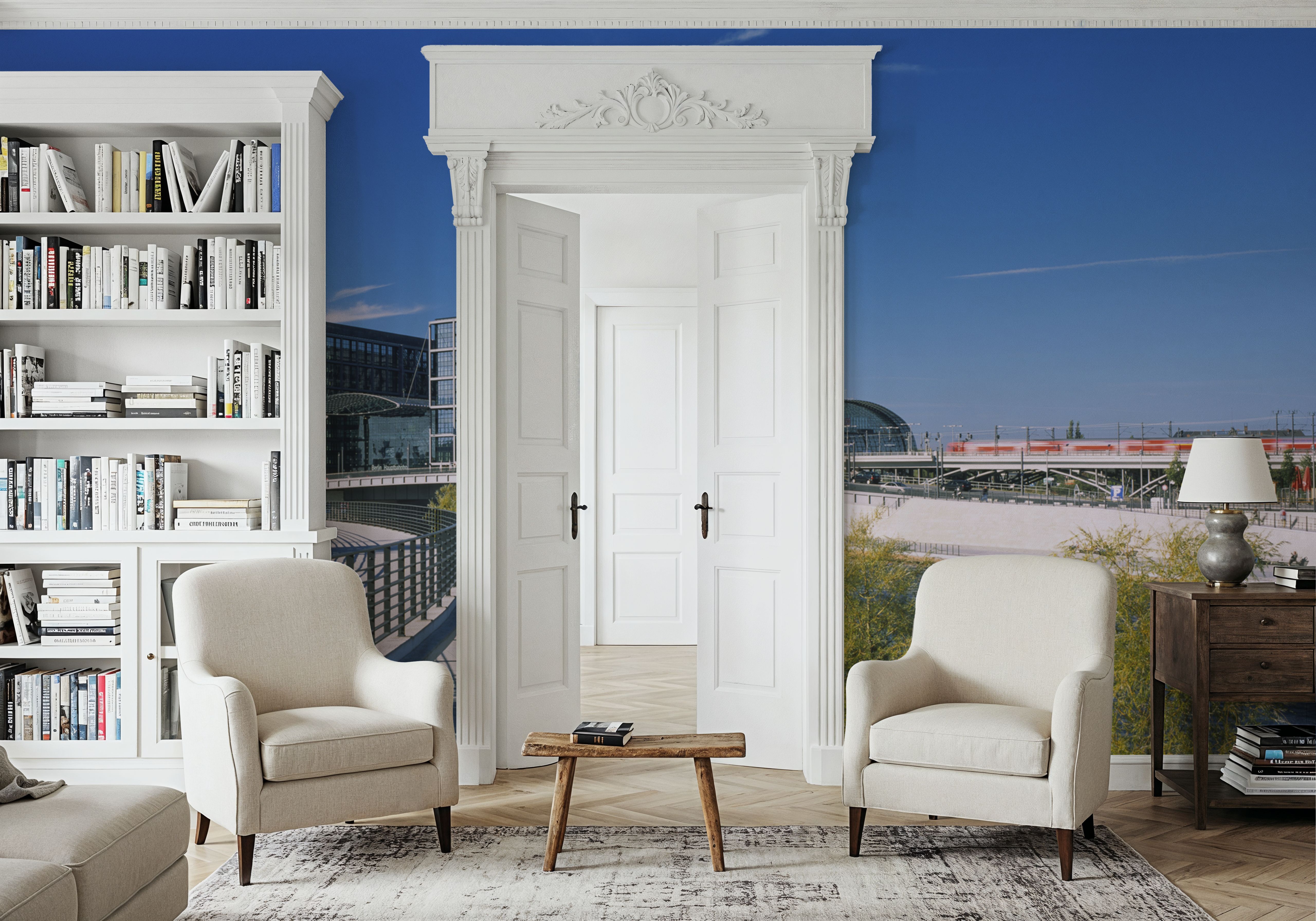 Riverside Terminal, Wallpaper