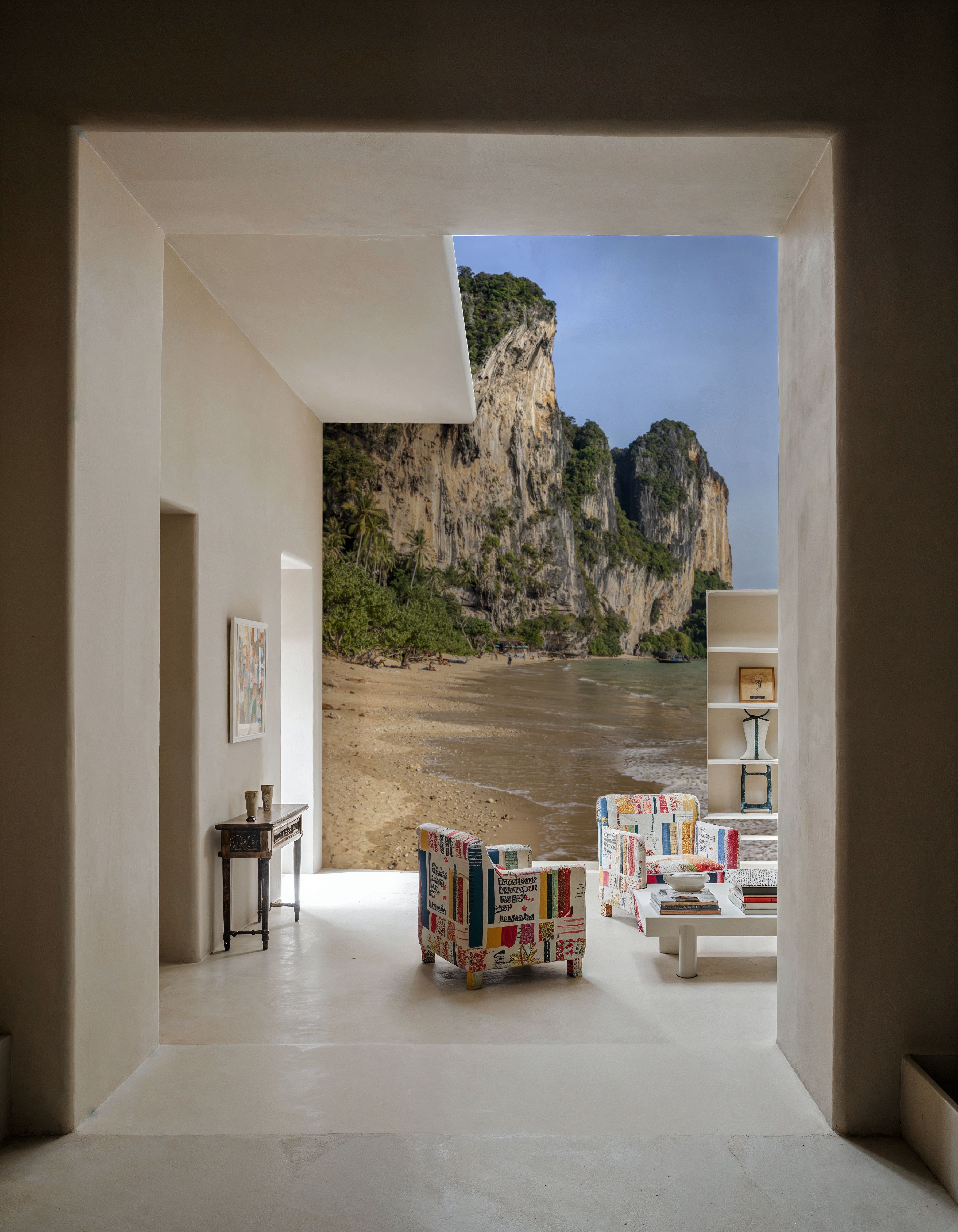 Tropical Cliff Paradise