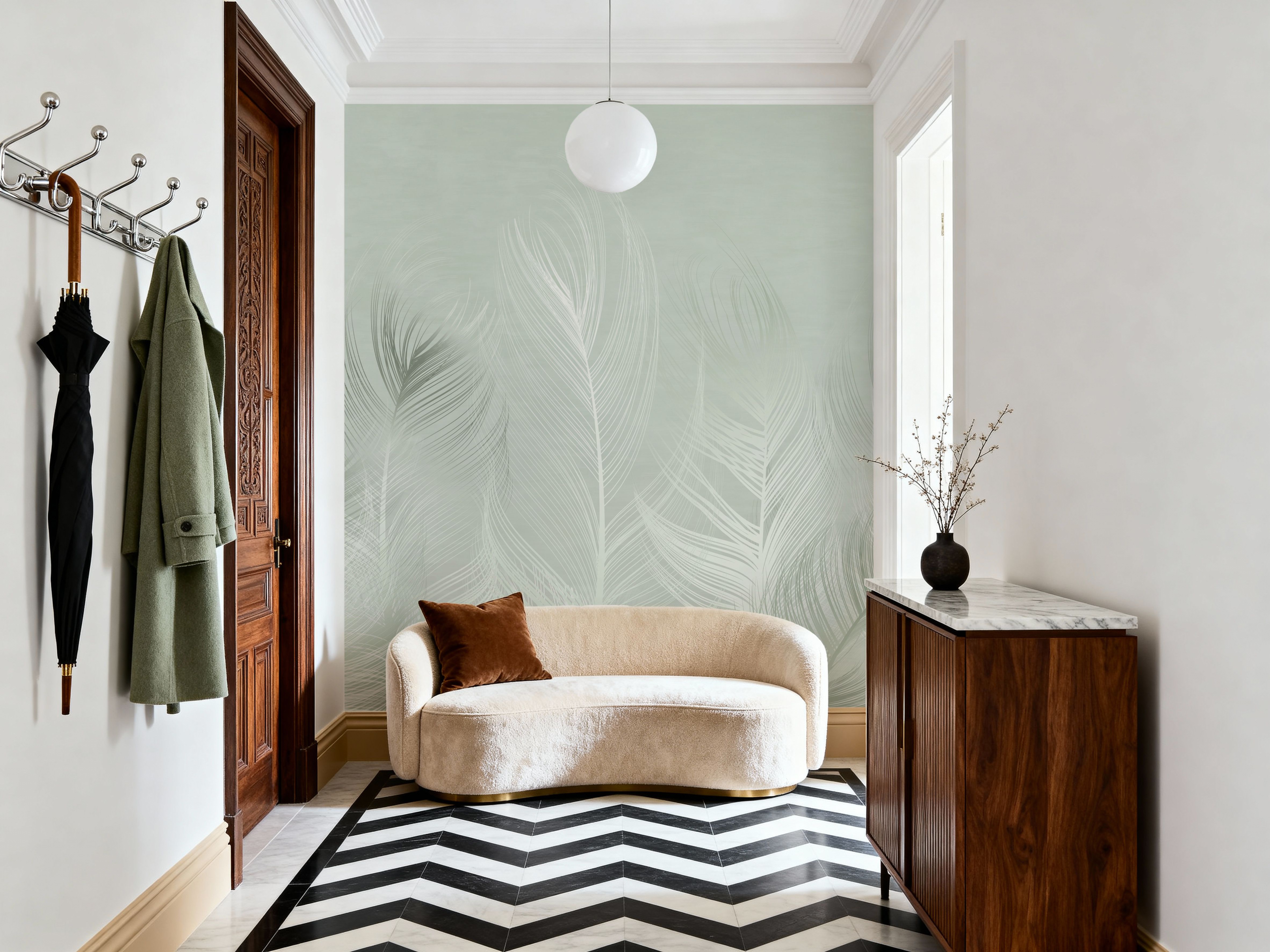 Feathery, Papier peint