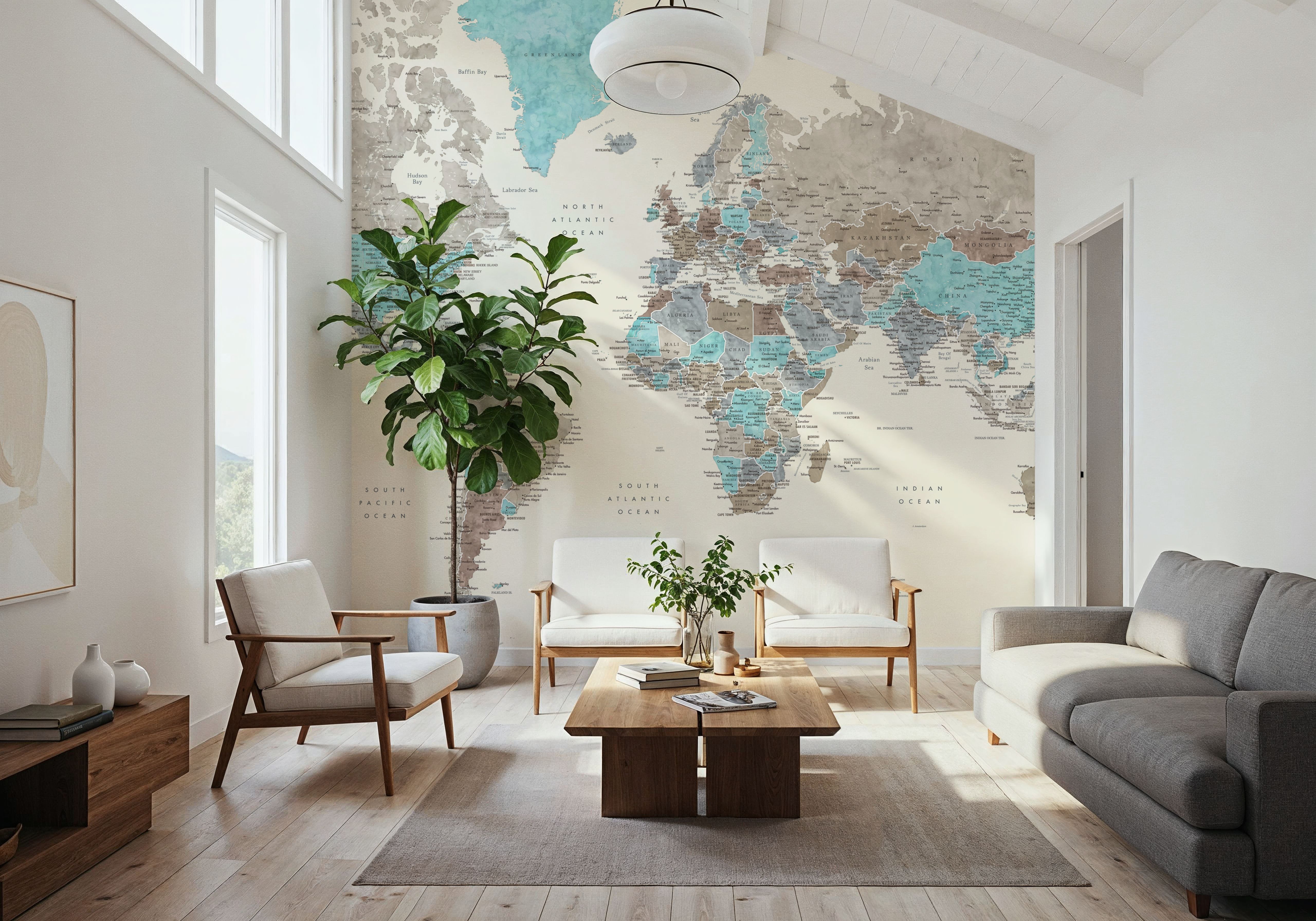 World Map Cities - Romi