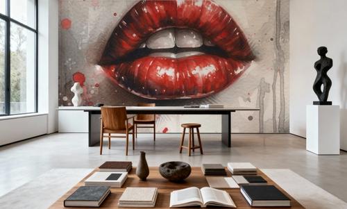 Watercolor Lips