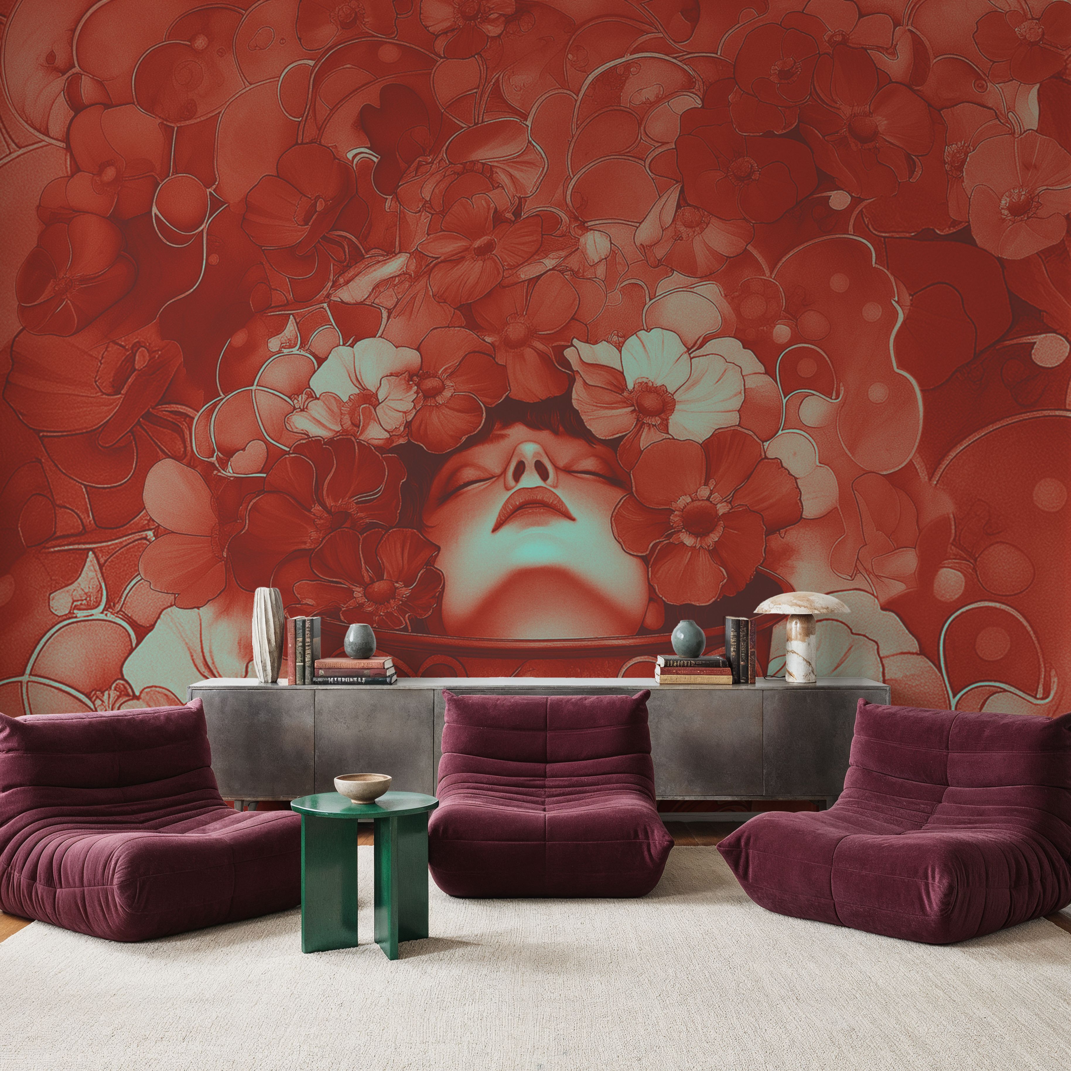 The Bucket of List Red Blue