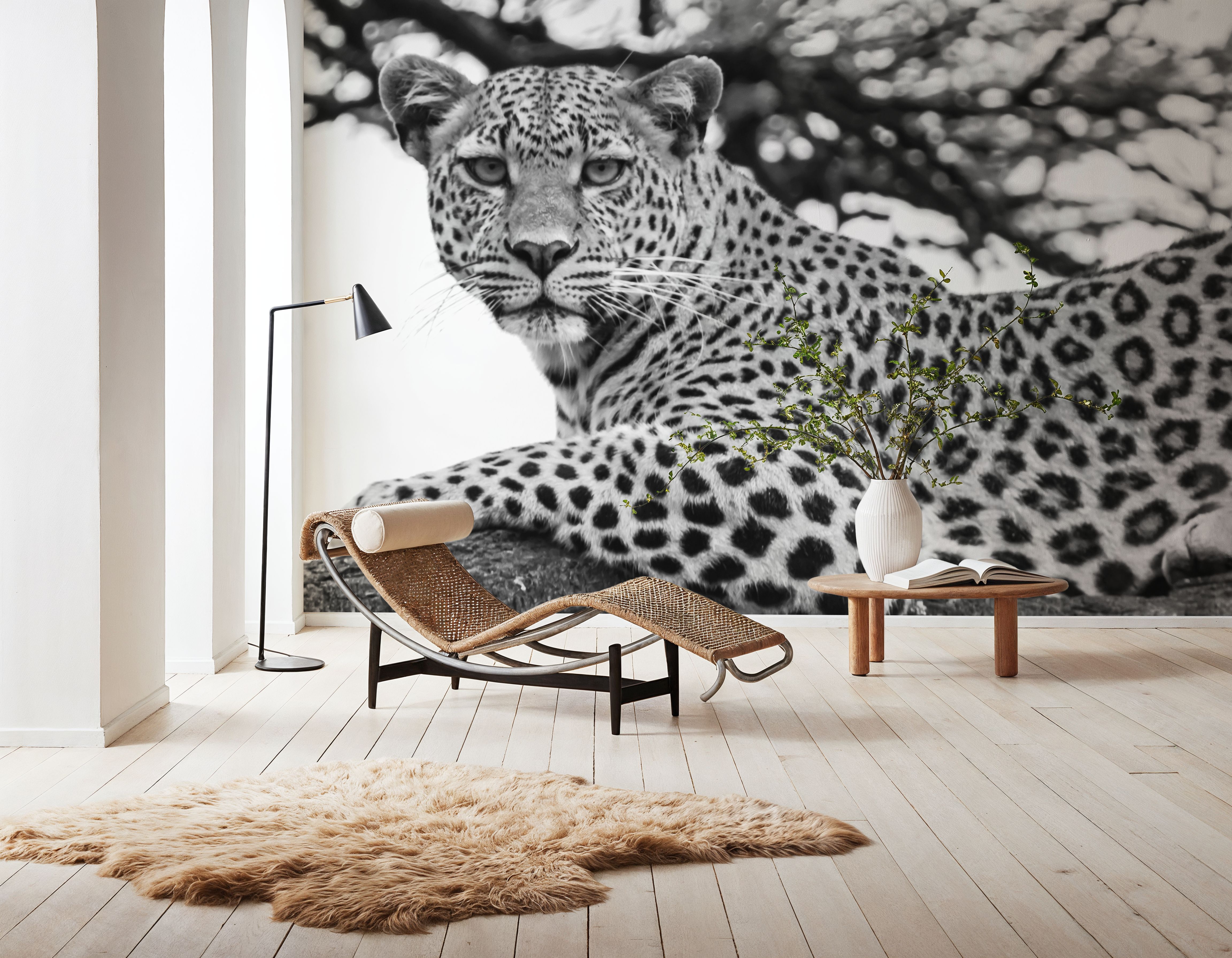 Lounging Leopard Neutral