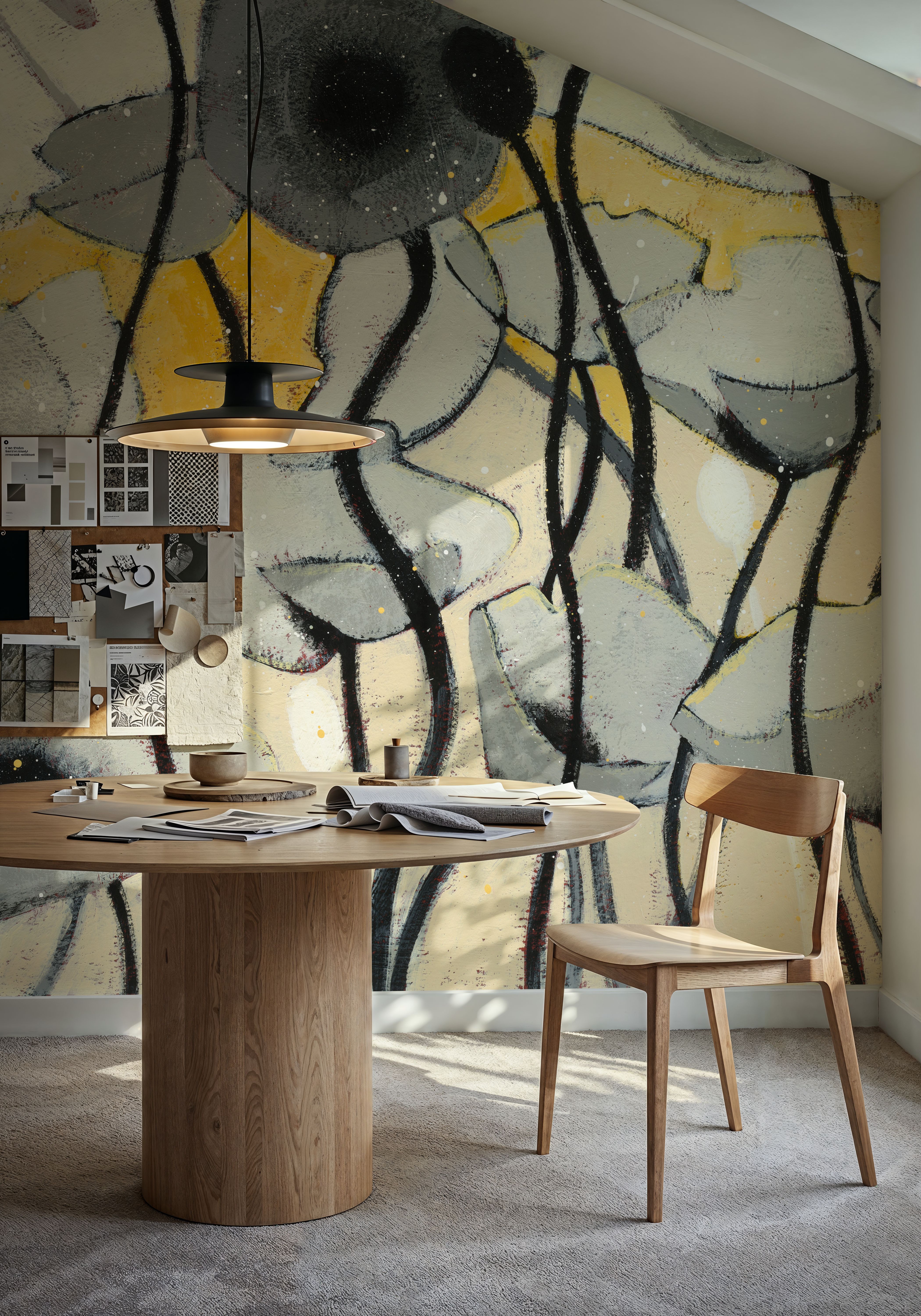 Snow Day Gray Flower