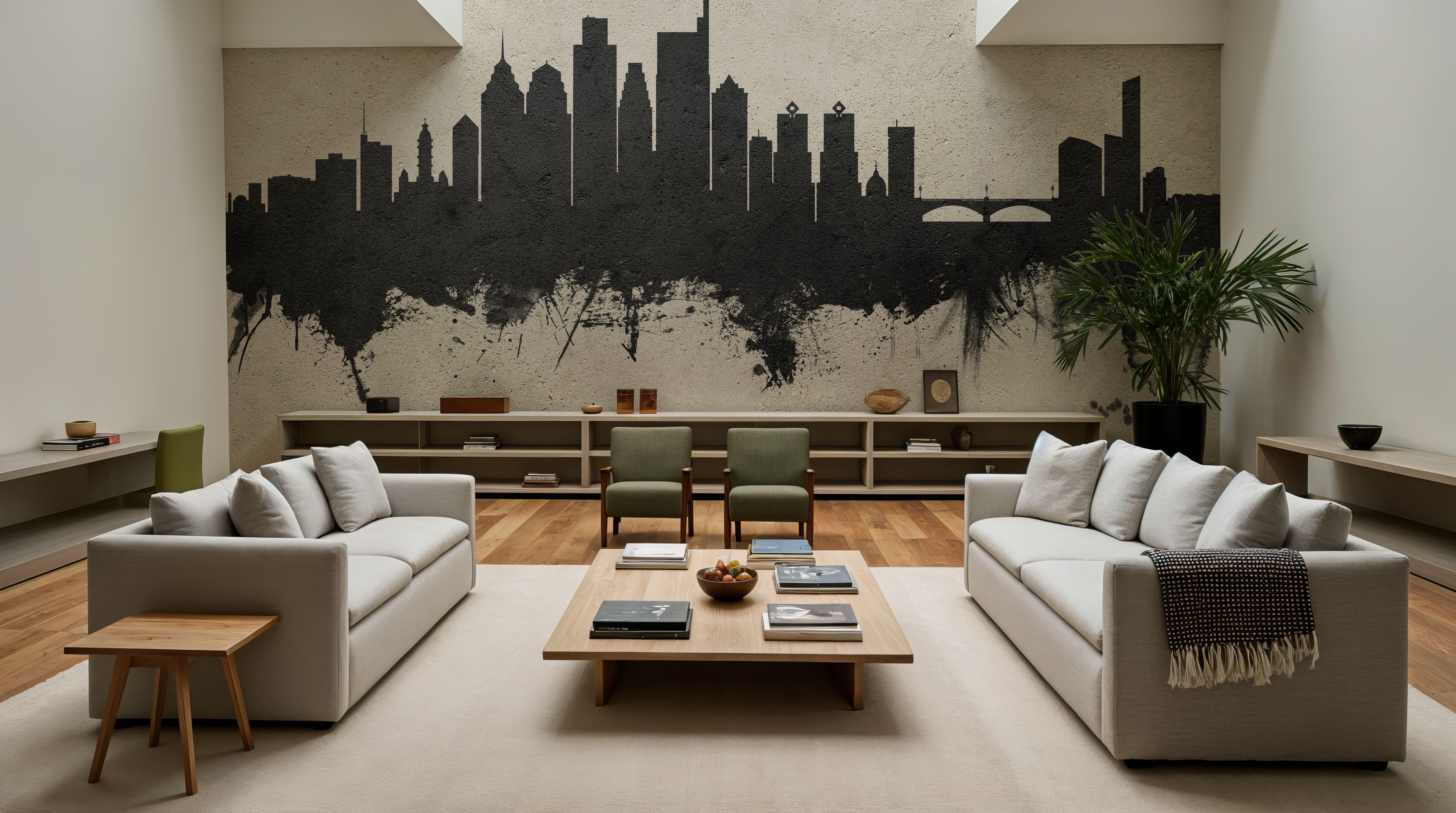 Philadelphia Skyline Concrete