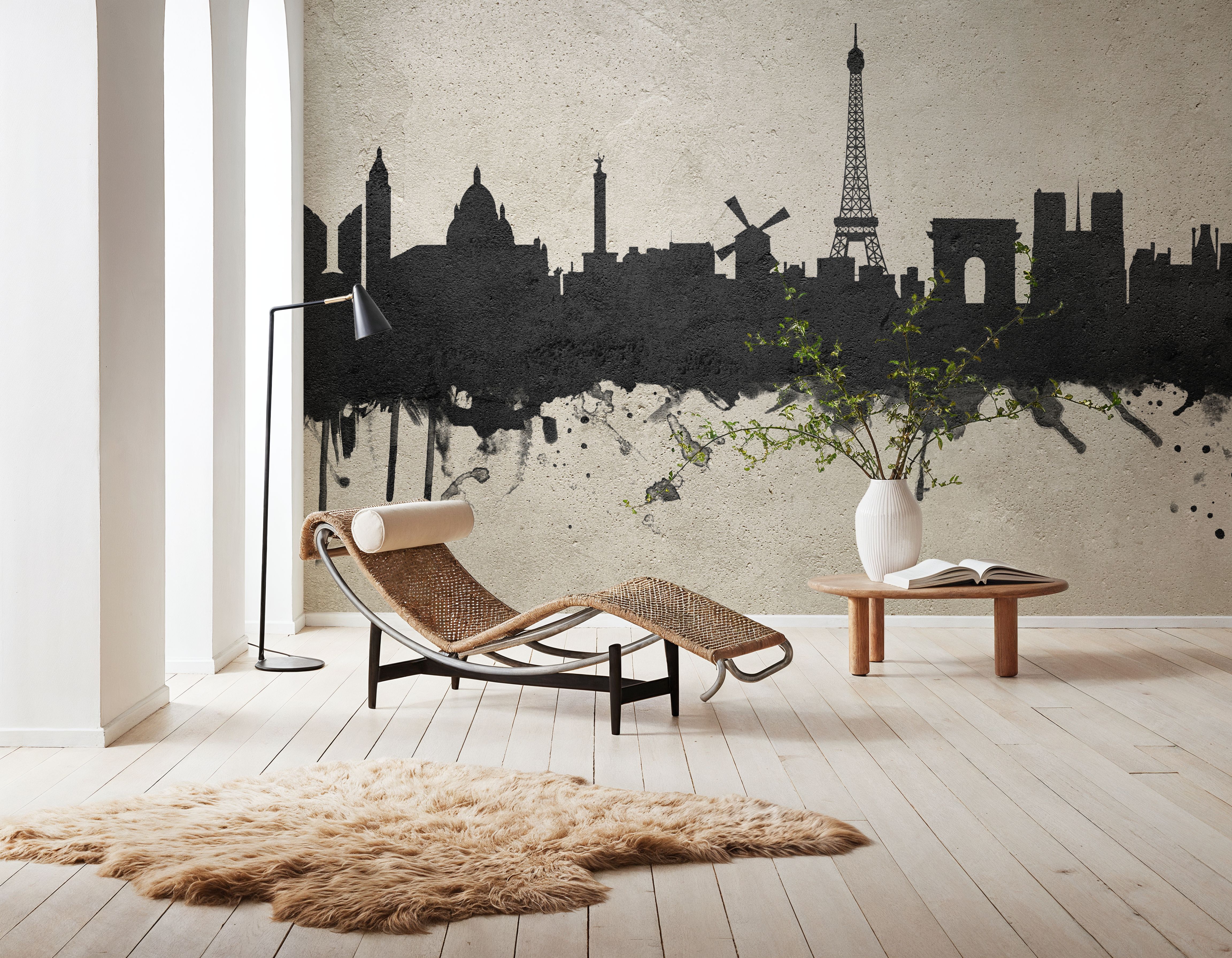Paris Skyline Concrete
