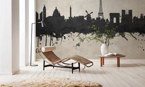 Paris Skyline Concrete