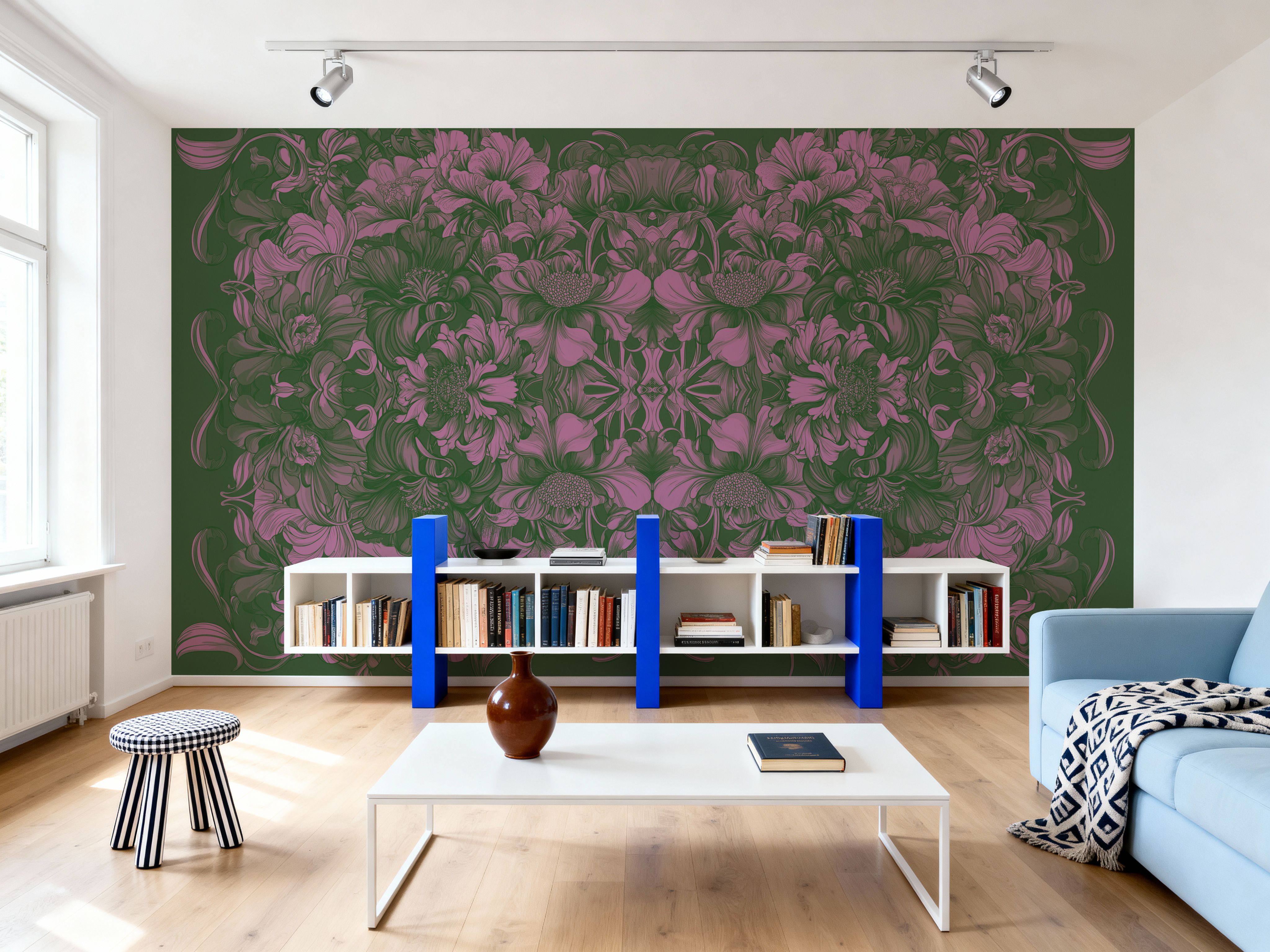 Scandi Flower Ceiling VI