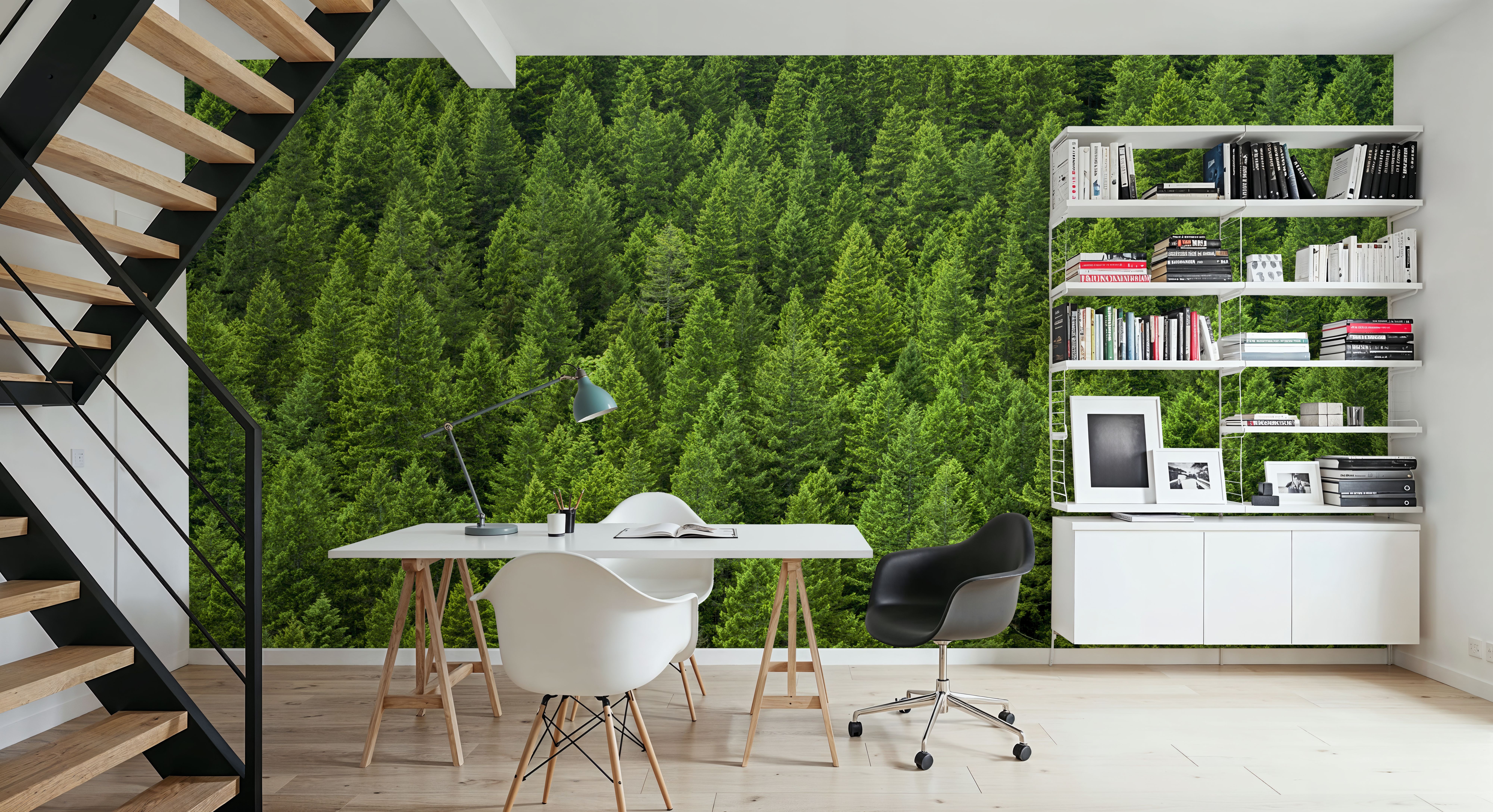 Evergreen Canopy, Wallpaper