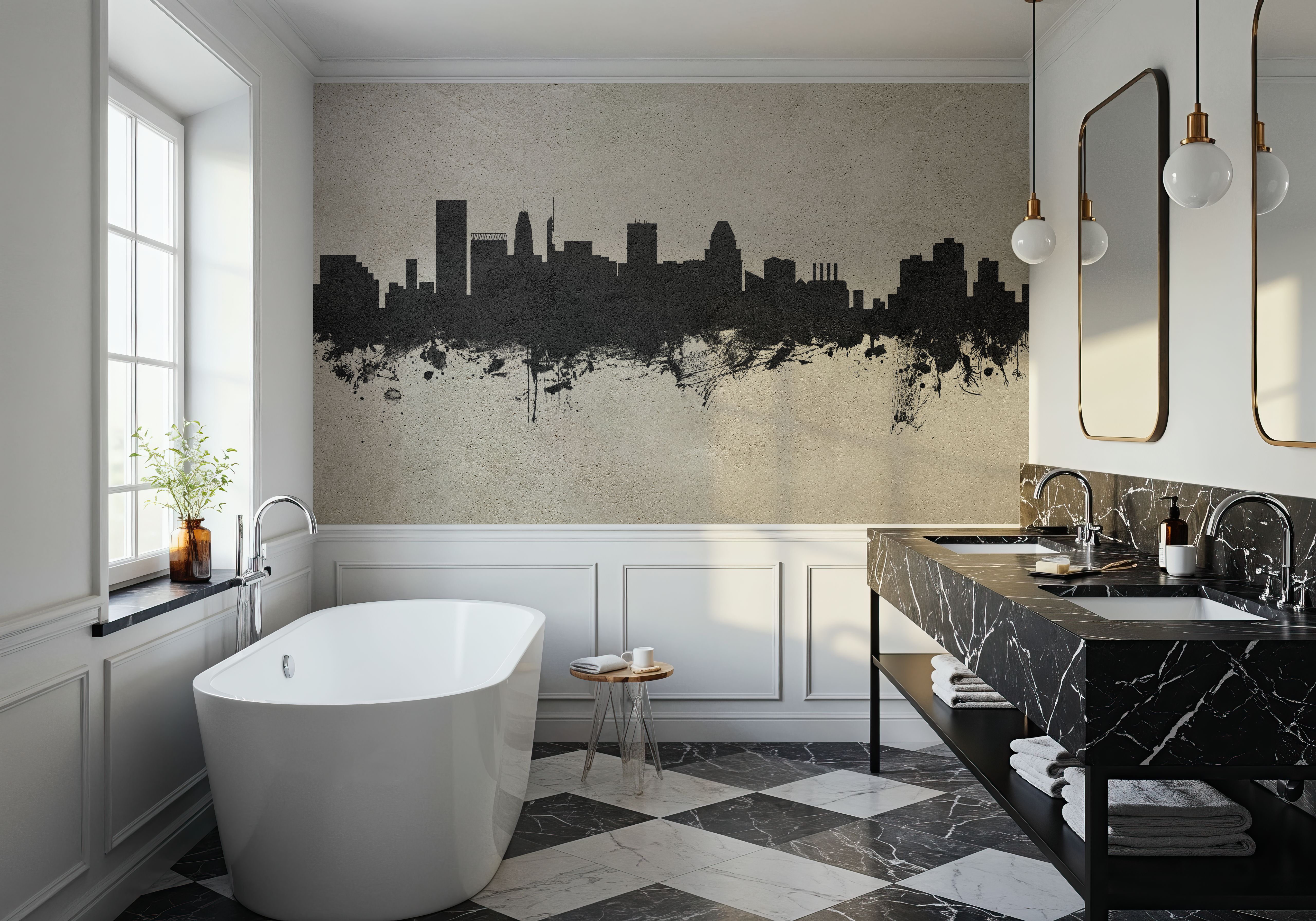 Baltimore Skyline Concrete