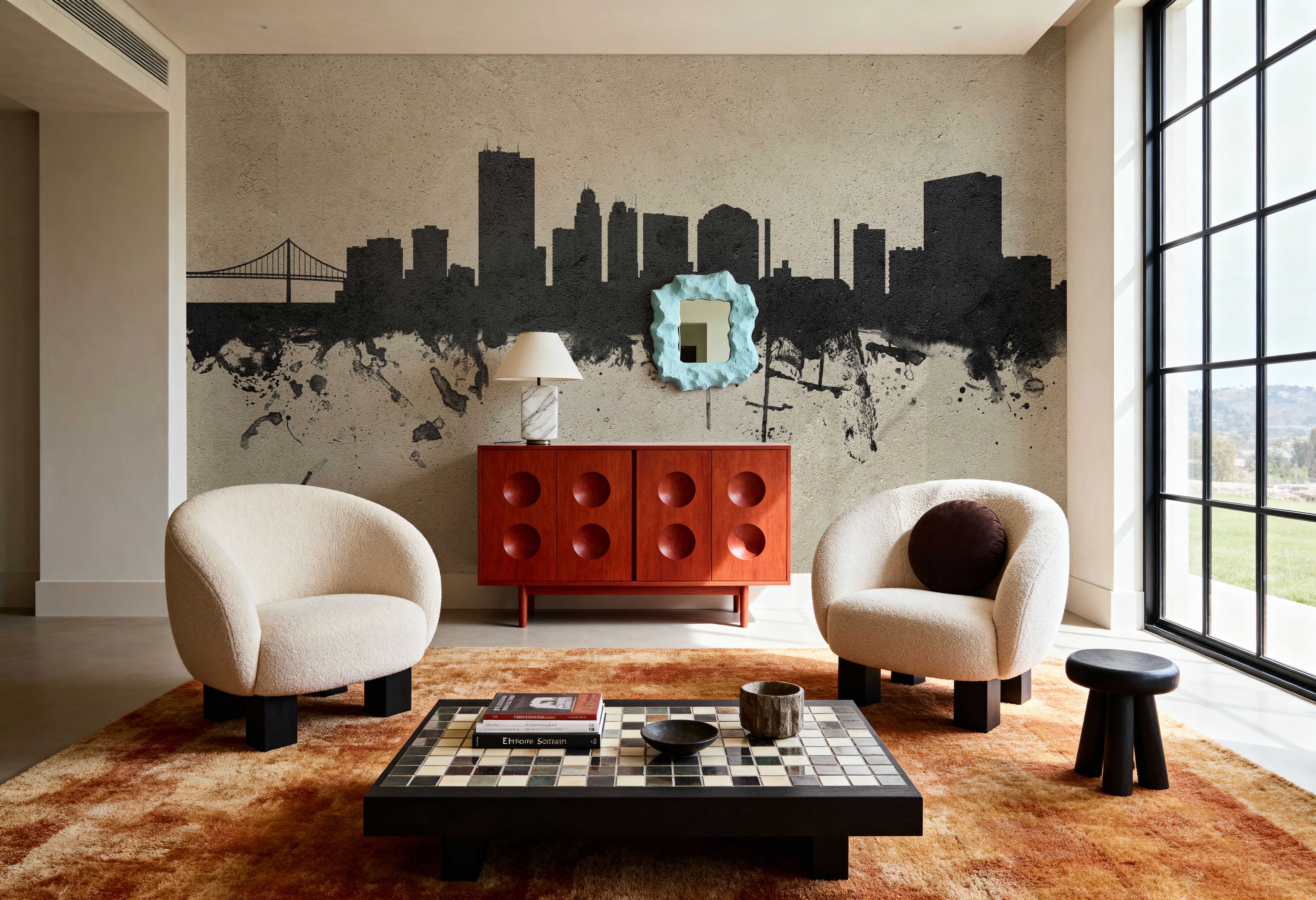 Toledo Ohio Skyline Concrete