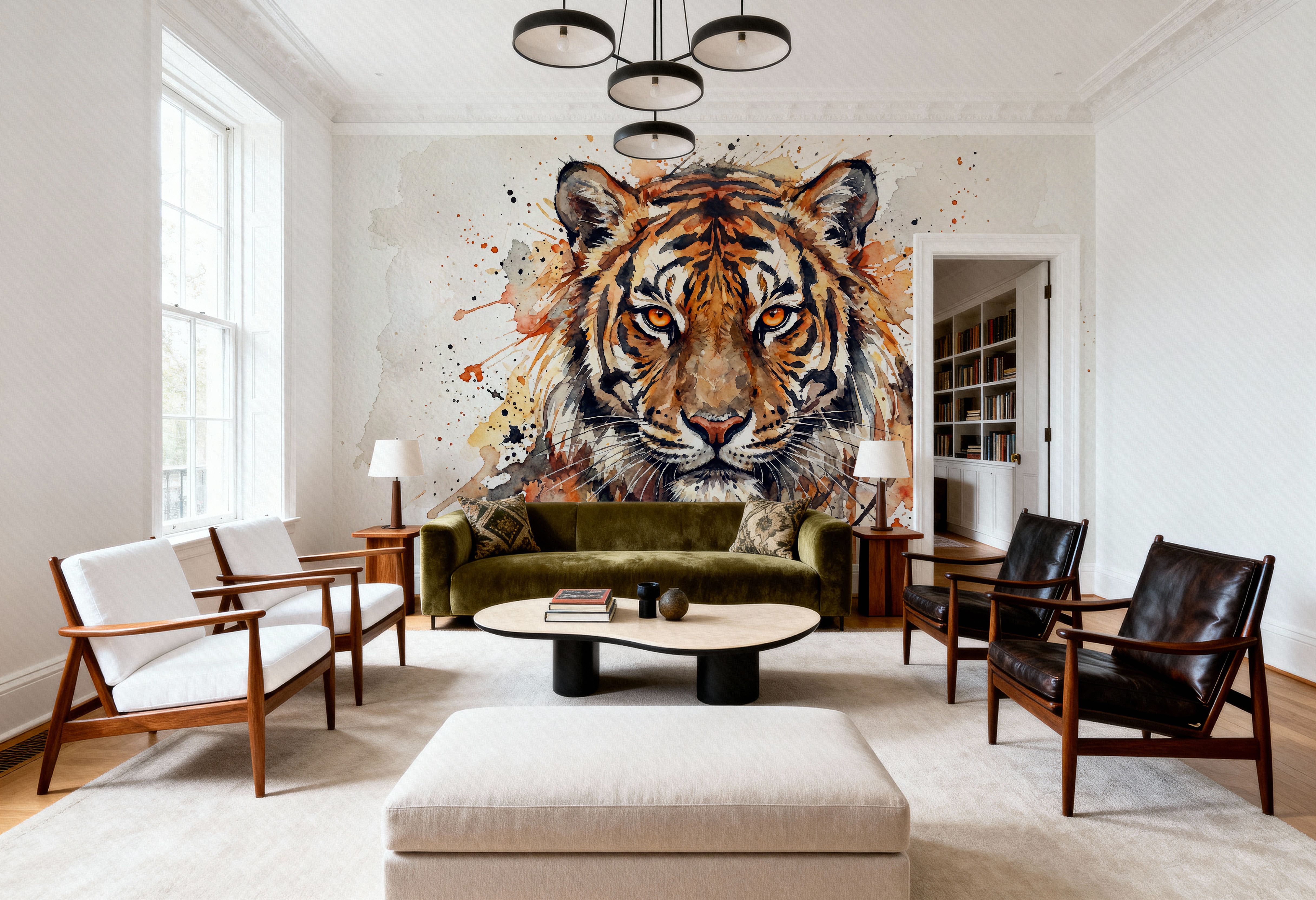 Tiger - Watercolor Predators Series