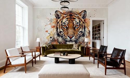 Tiger - Watercolor Predators Series
