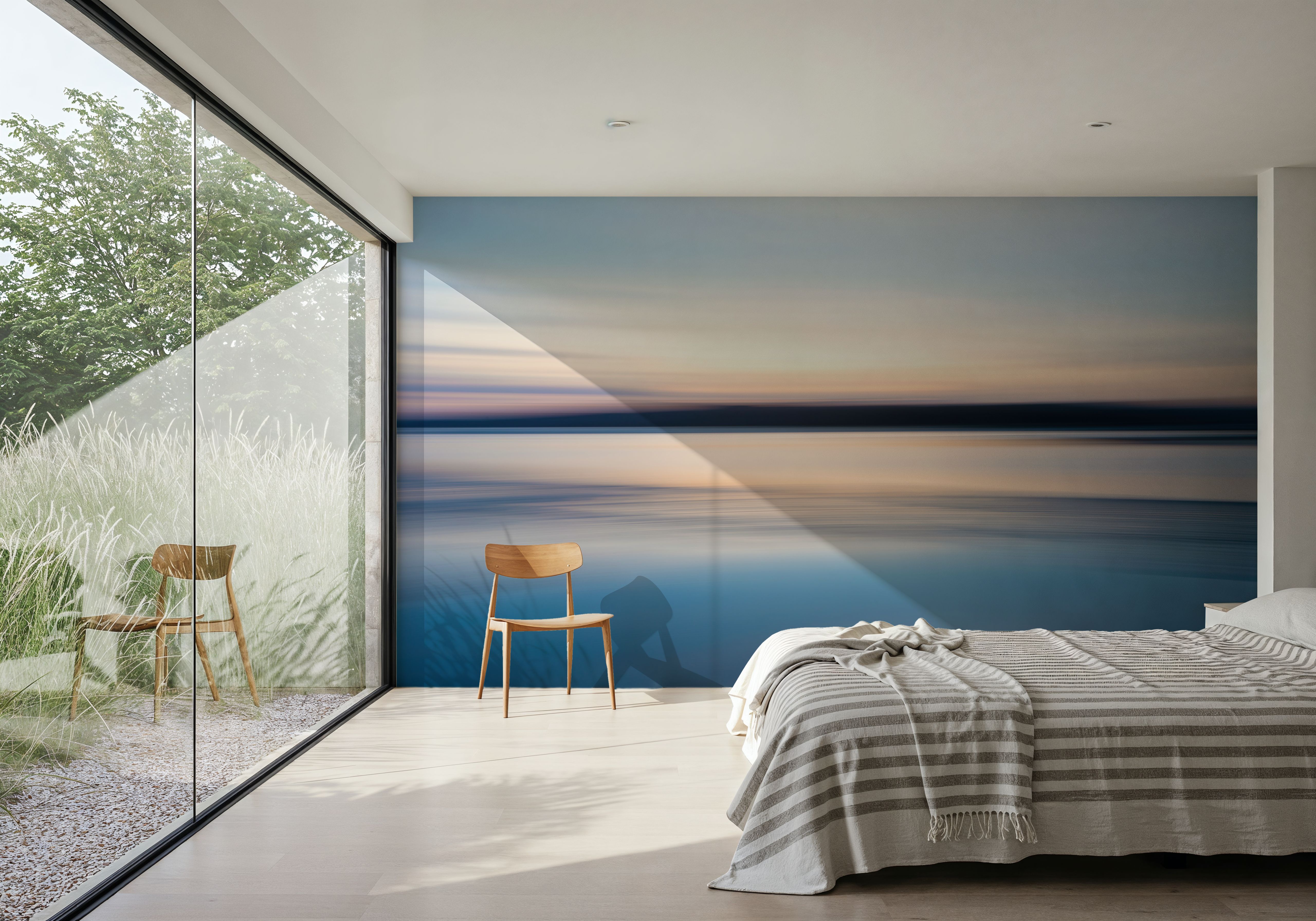 Reflection Of Morning Sky