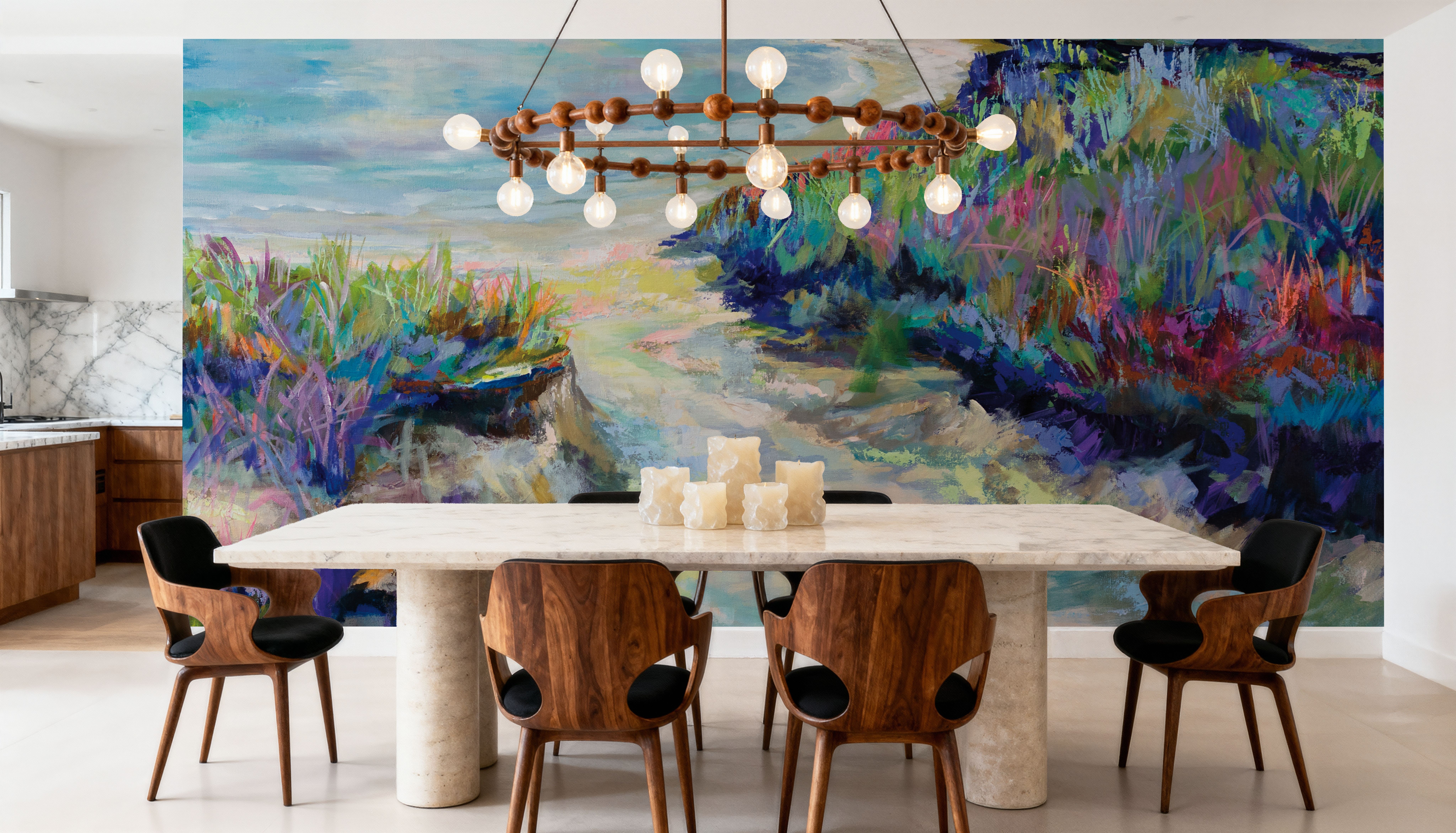 Sunday Afternoon, Tapeten