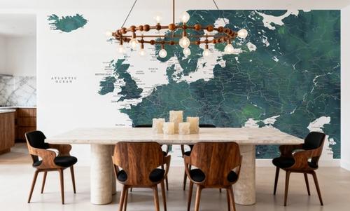Europe Map Detailed - Nyla