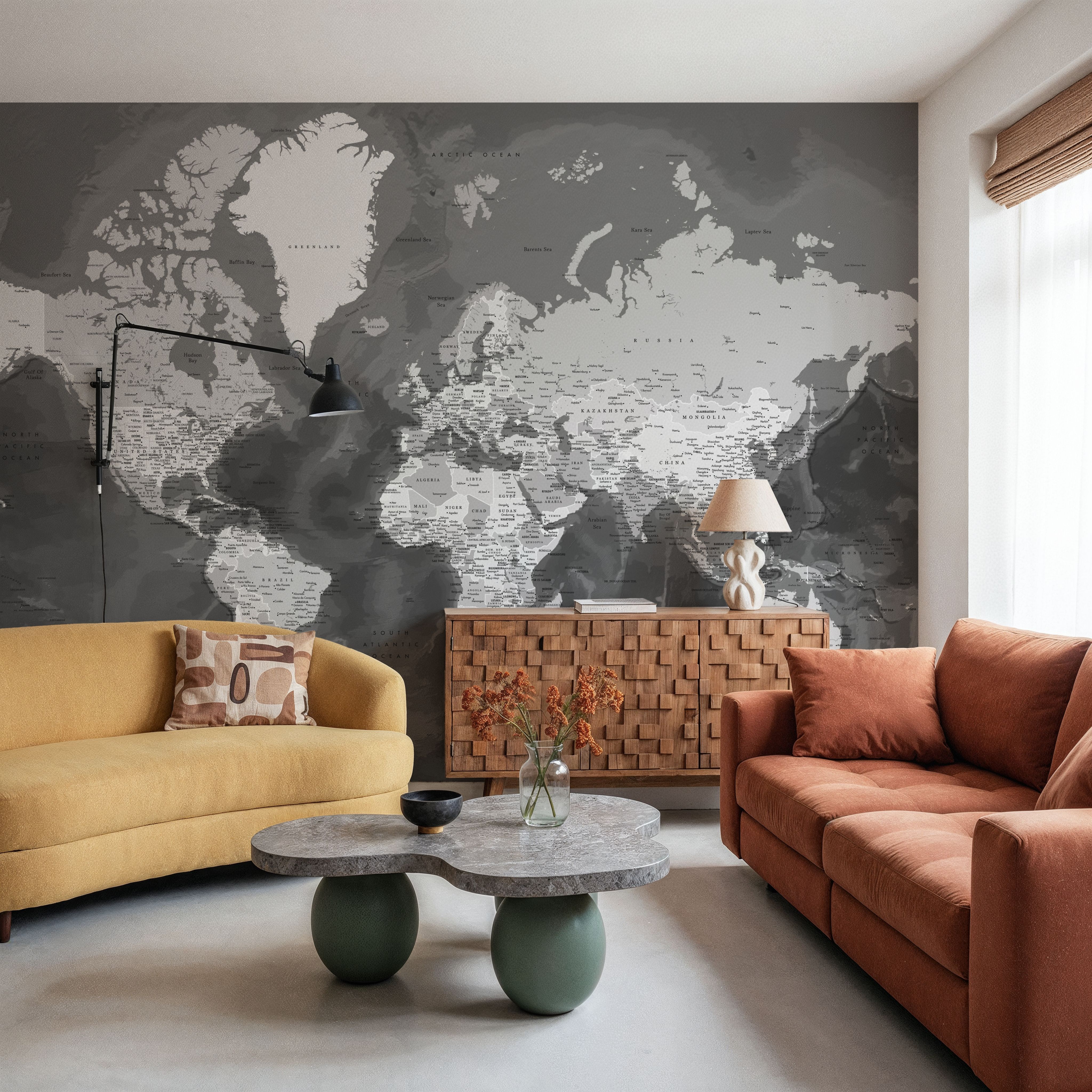 World Map Cities - Patwin