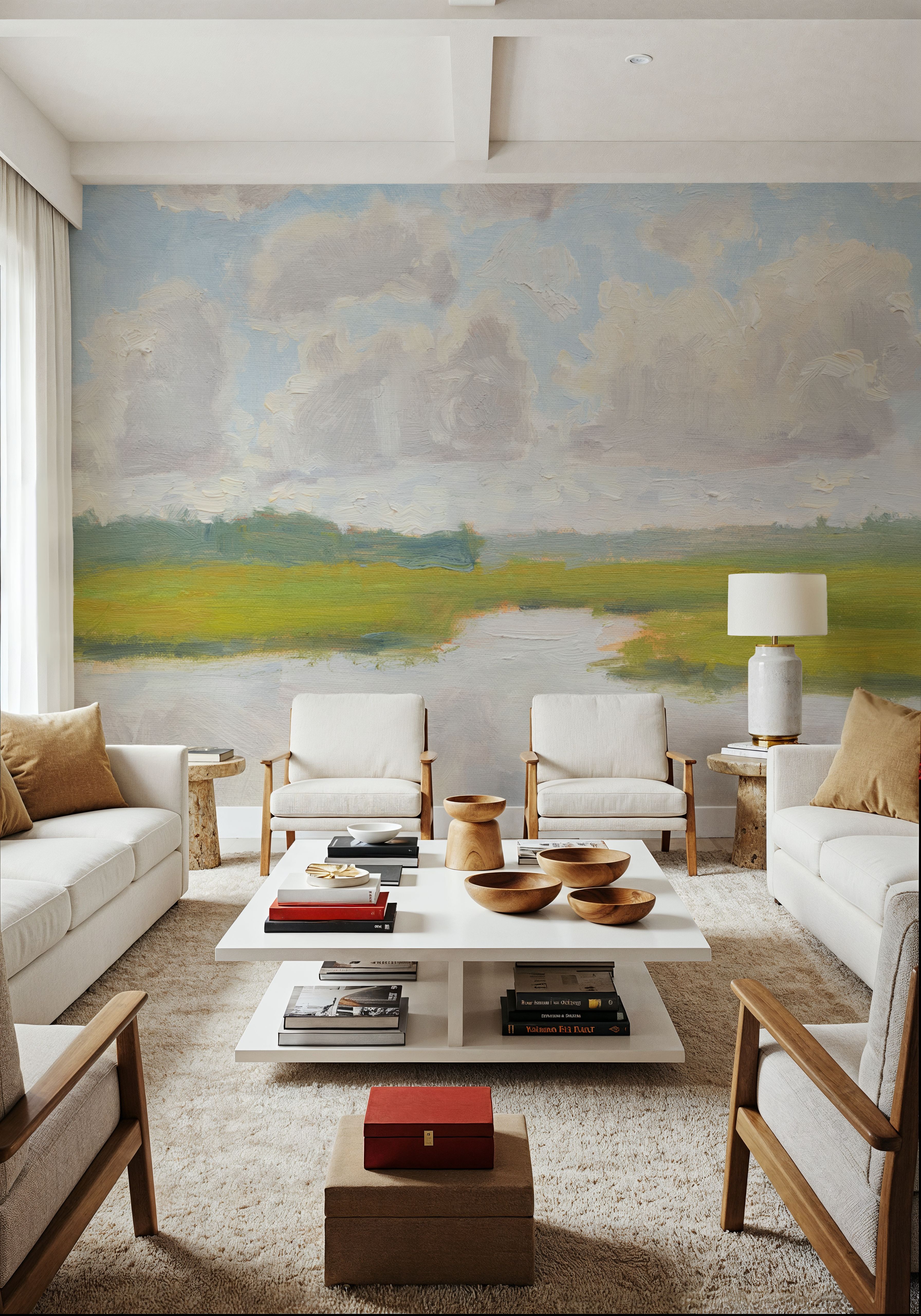 Clear Morning on the Marshes