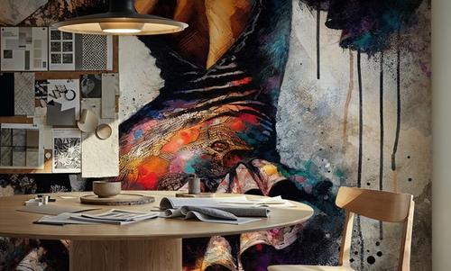 Watercolor Flamenco