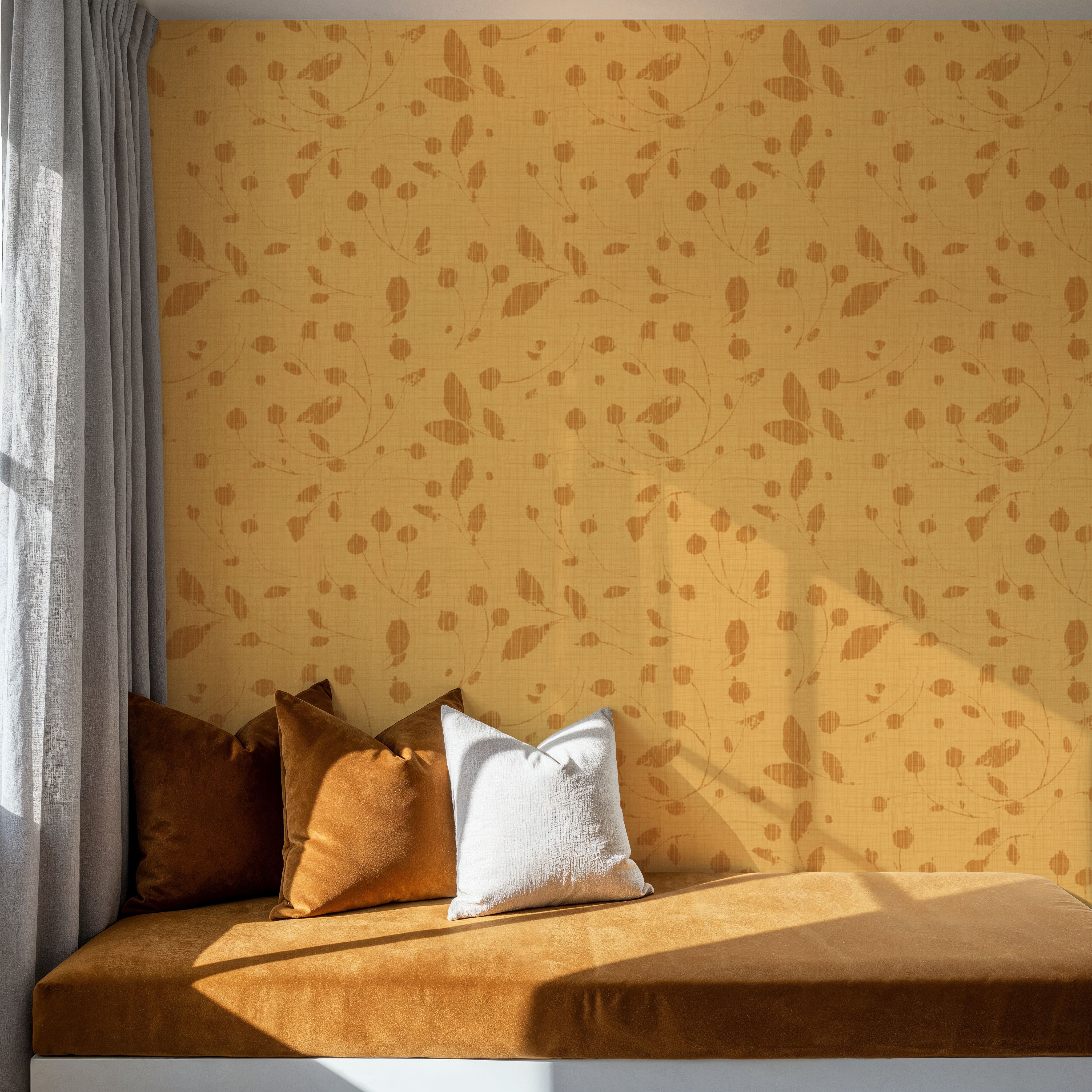Time to Share Florals Yellow