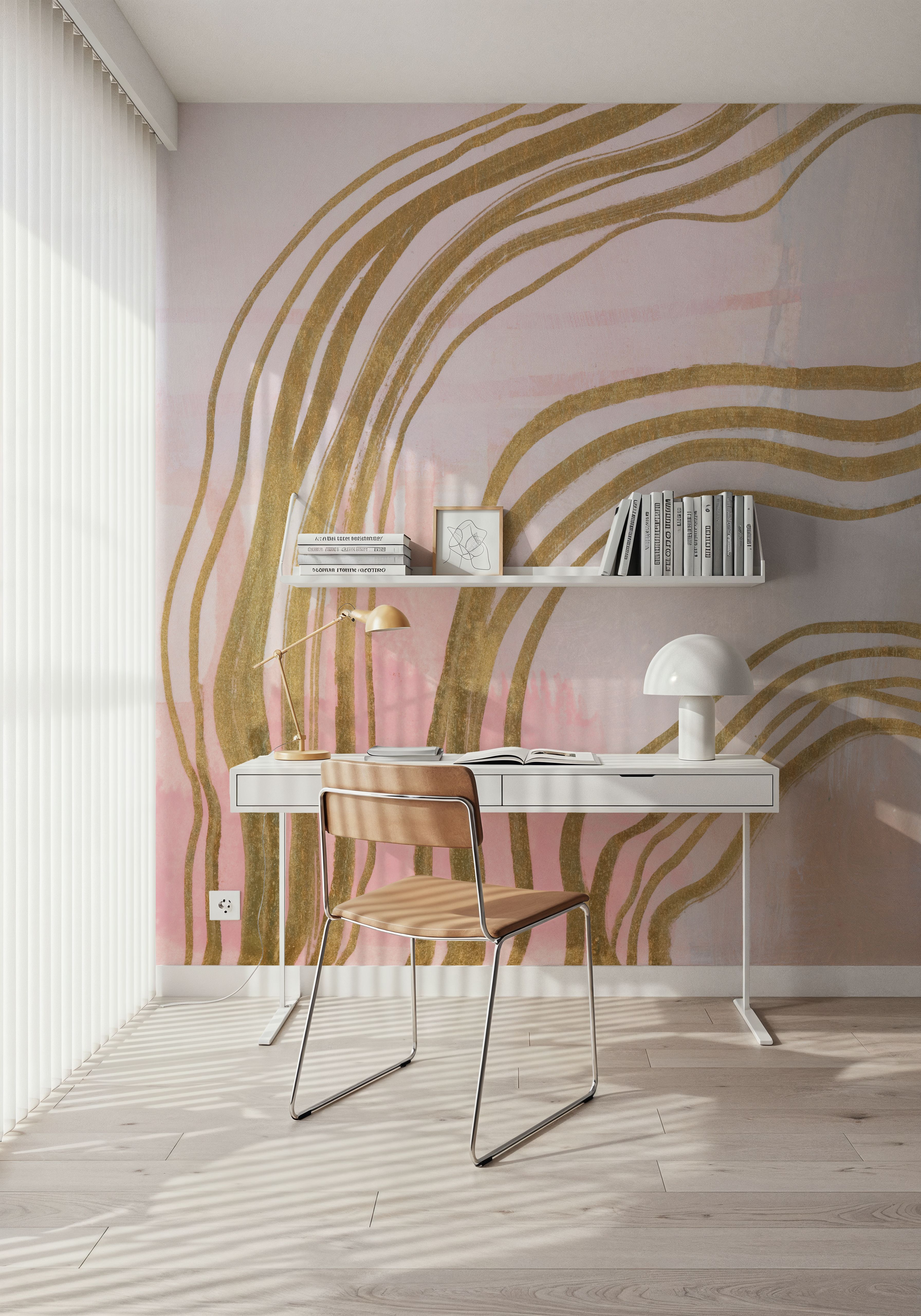 Pink and Bright Abstract I