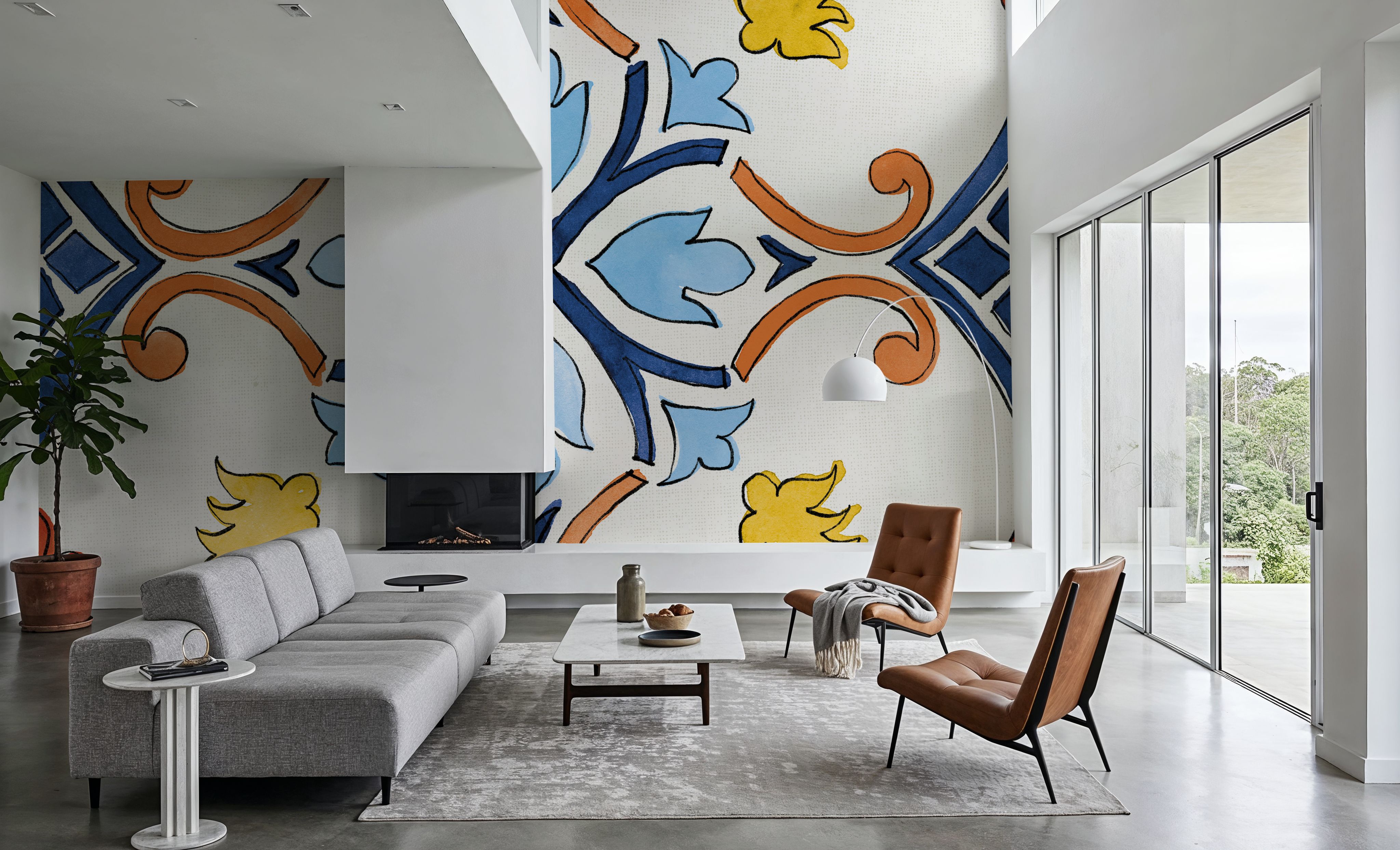 Fall Sweet Fall XI, Behang