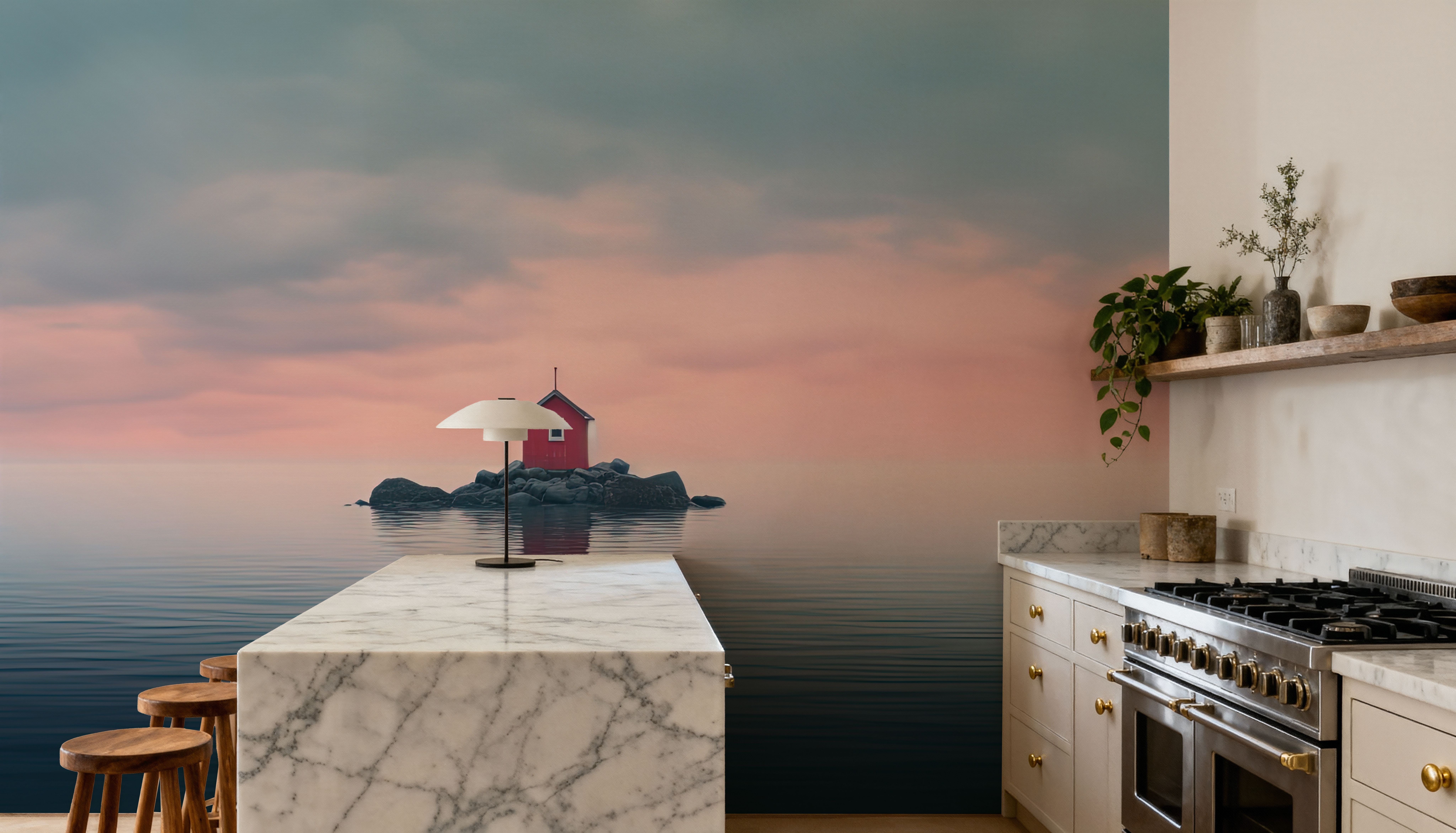 A Solitary Home, Wallpaper