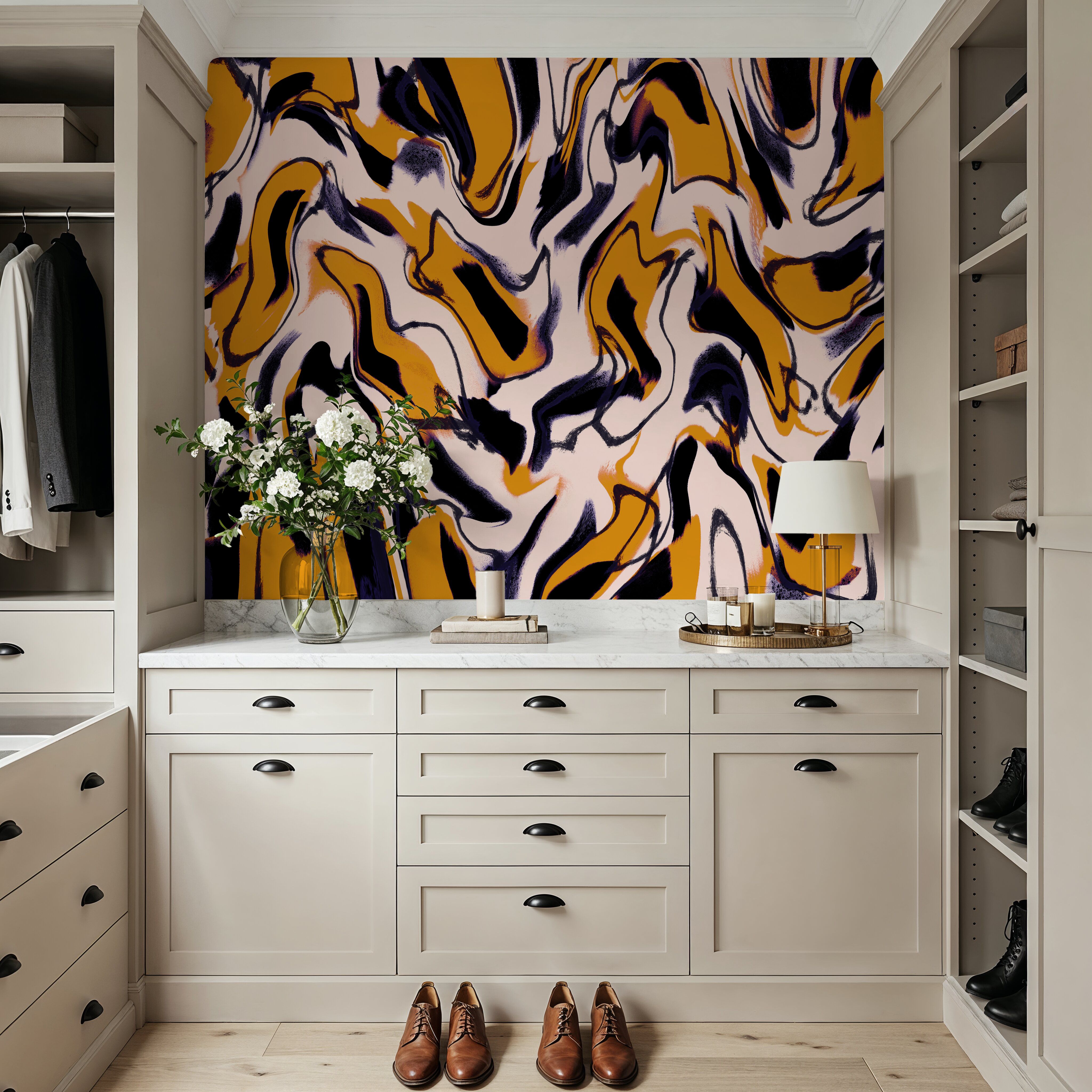 Liquid Yellow Pattern