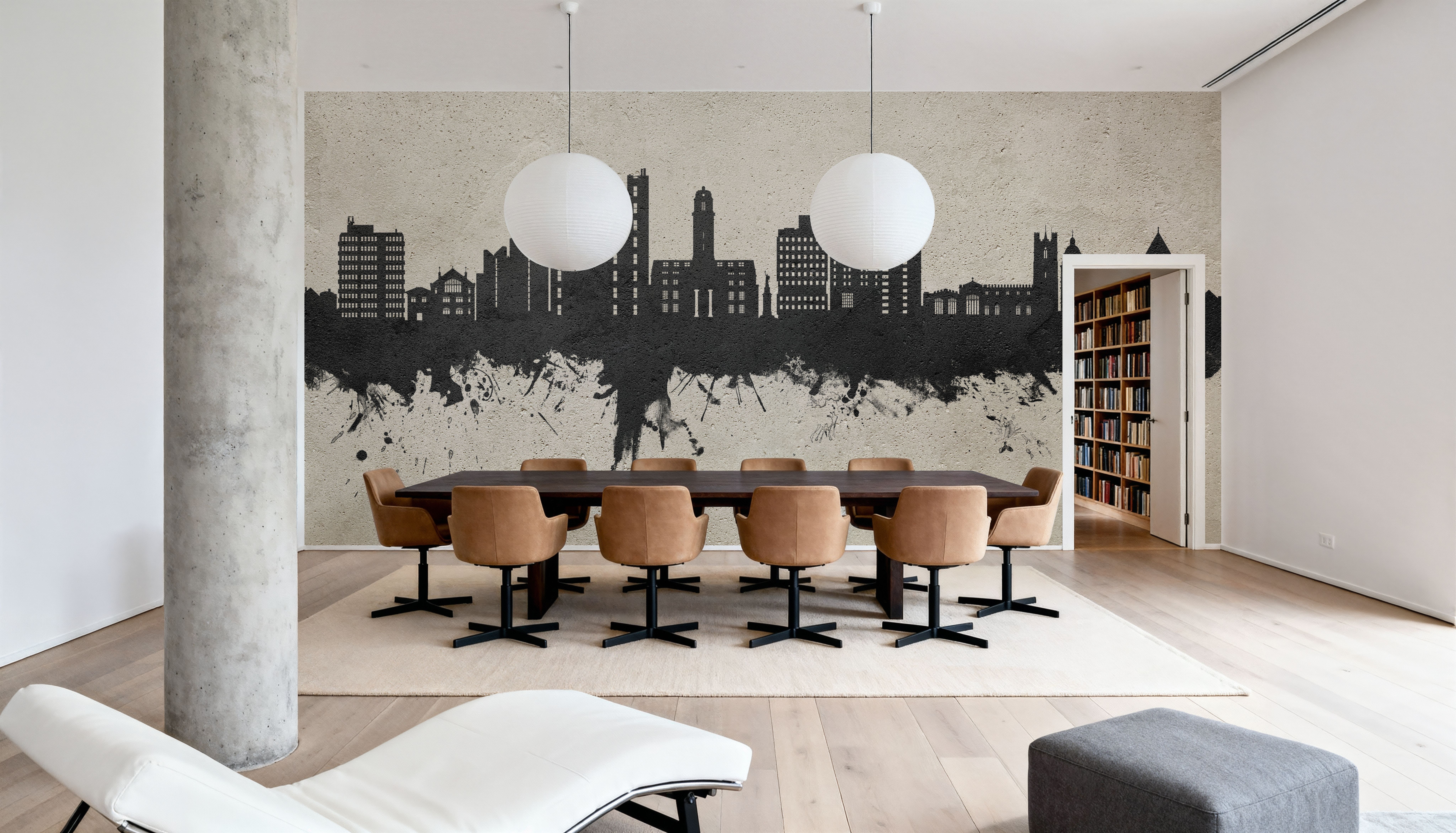 Luton England Skyline Concrete