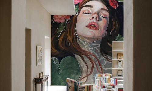 Ophelia With Lilies in Her Hair