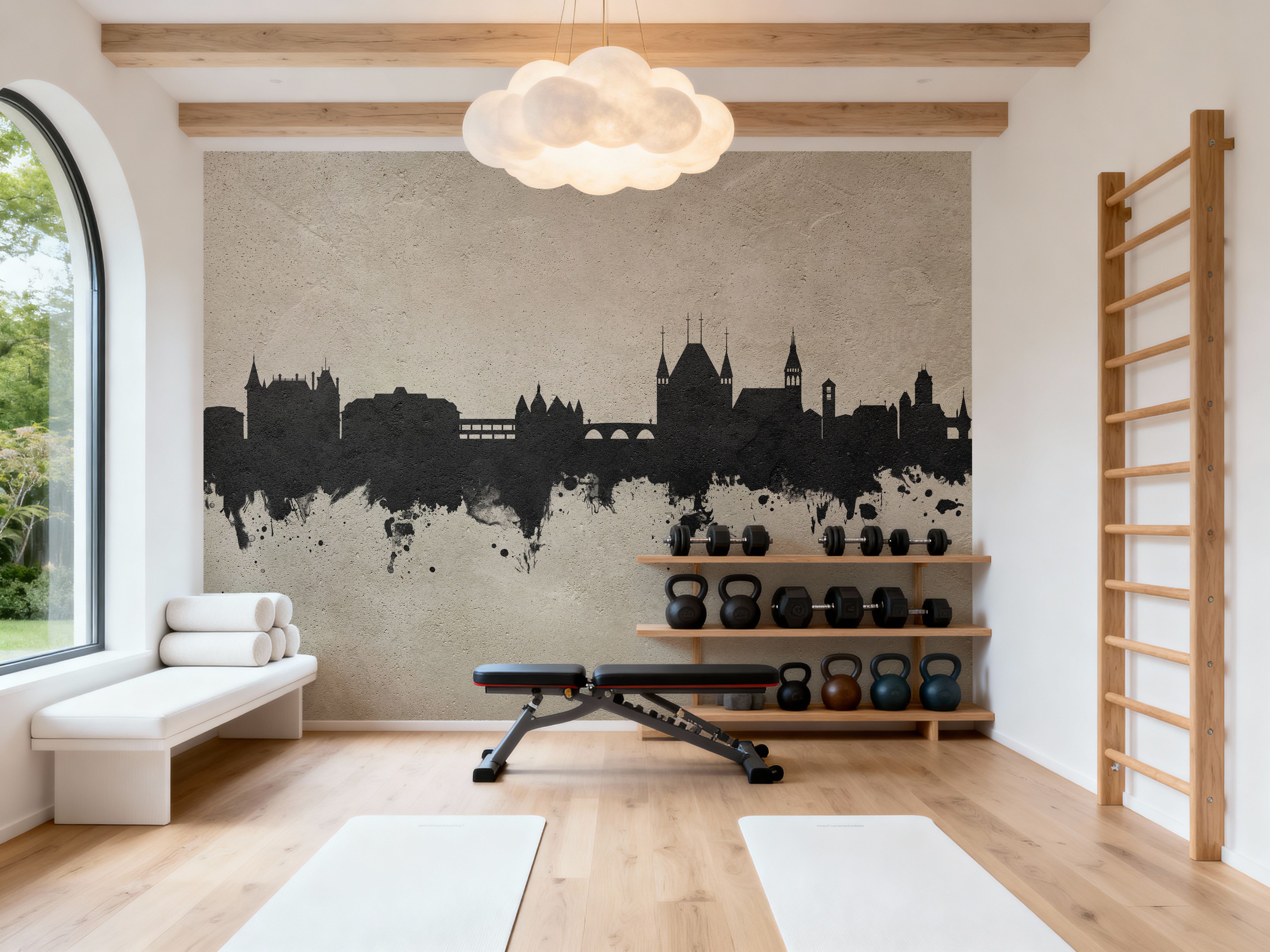 Thun Switzerland Skyline Concrete