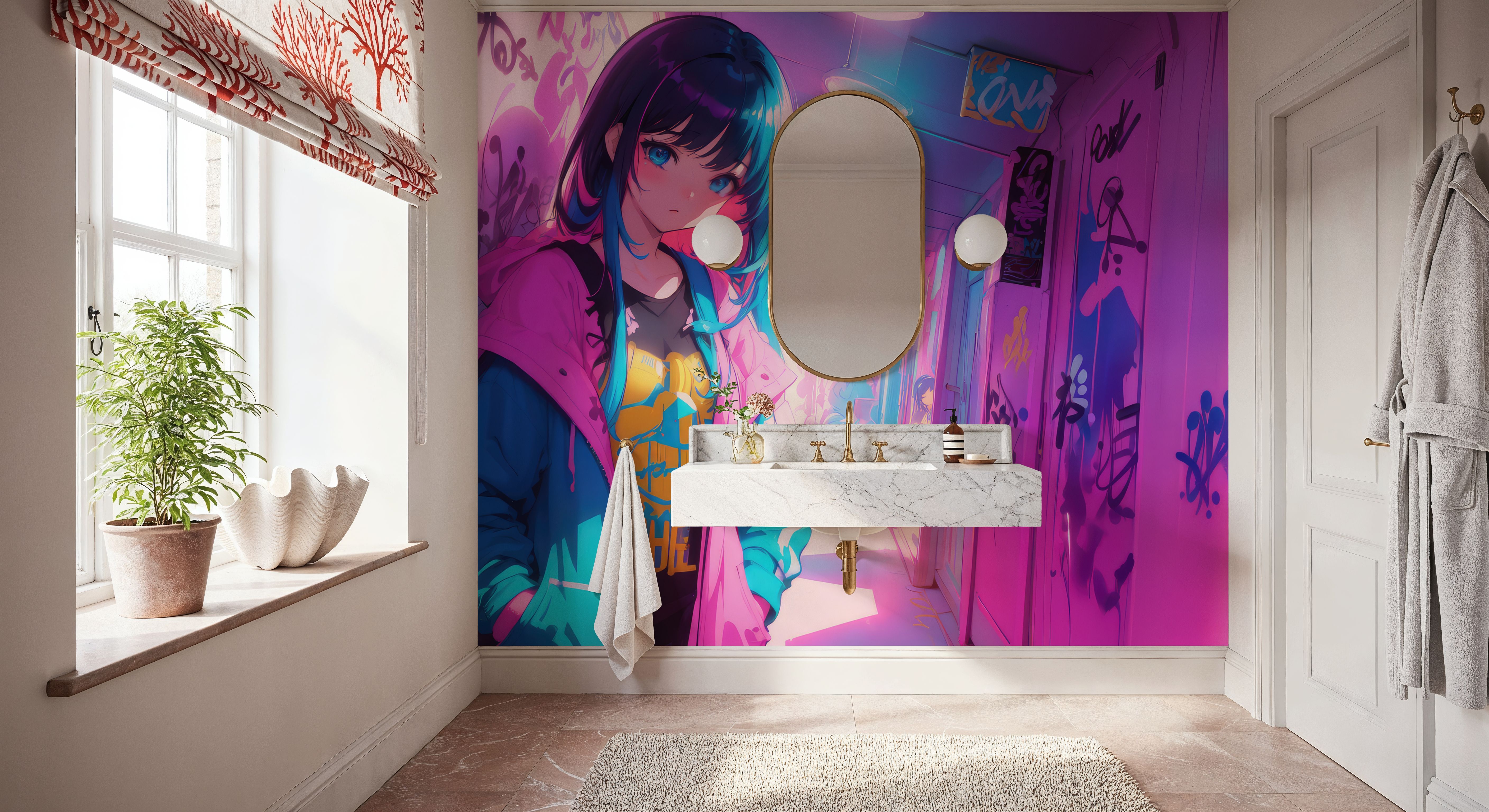 Schools Out, Wallpaper