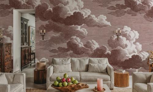 Intaglio Clouds, Chocolate