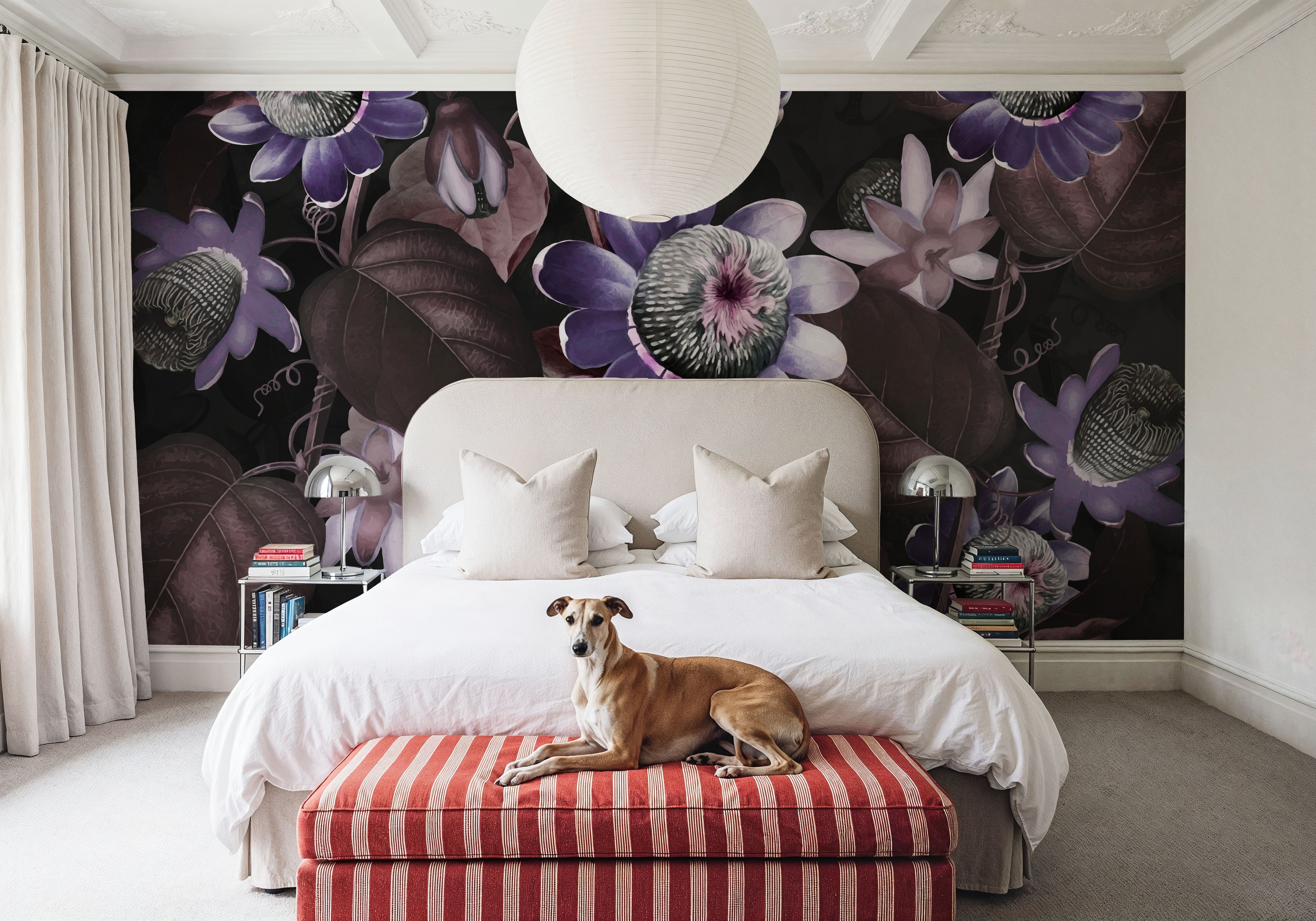 Passifloras Emerging Lilac, Papier peint