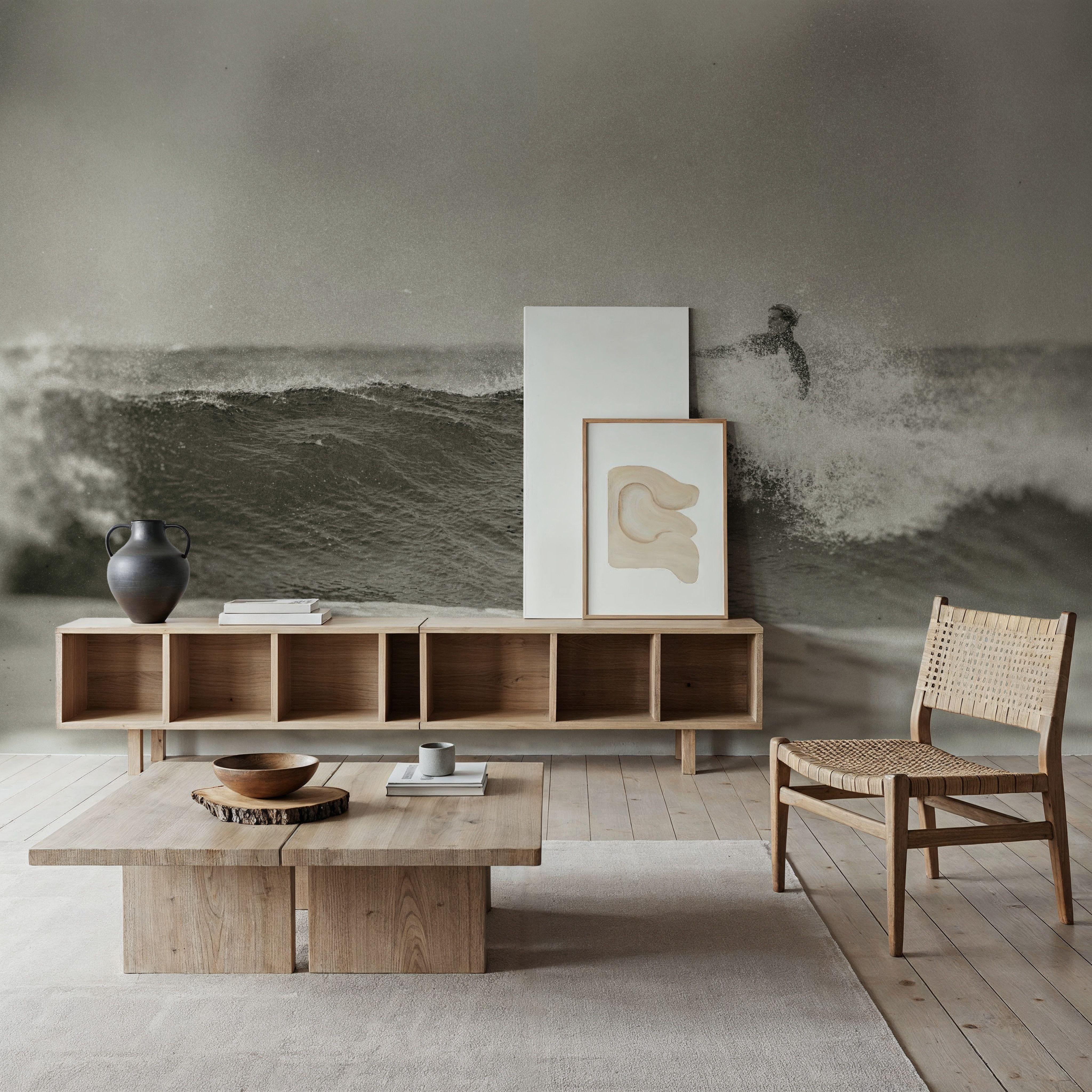 Pacific Surf I Sepia