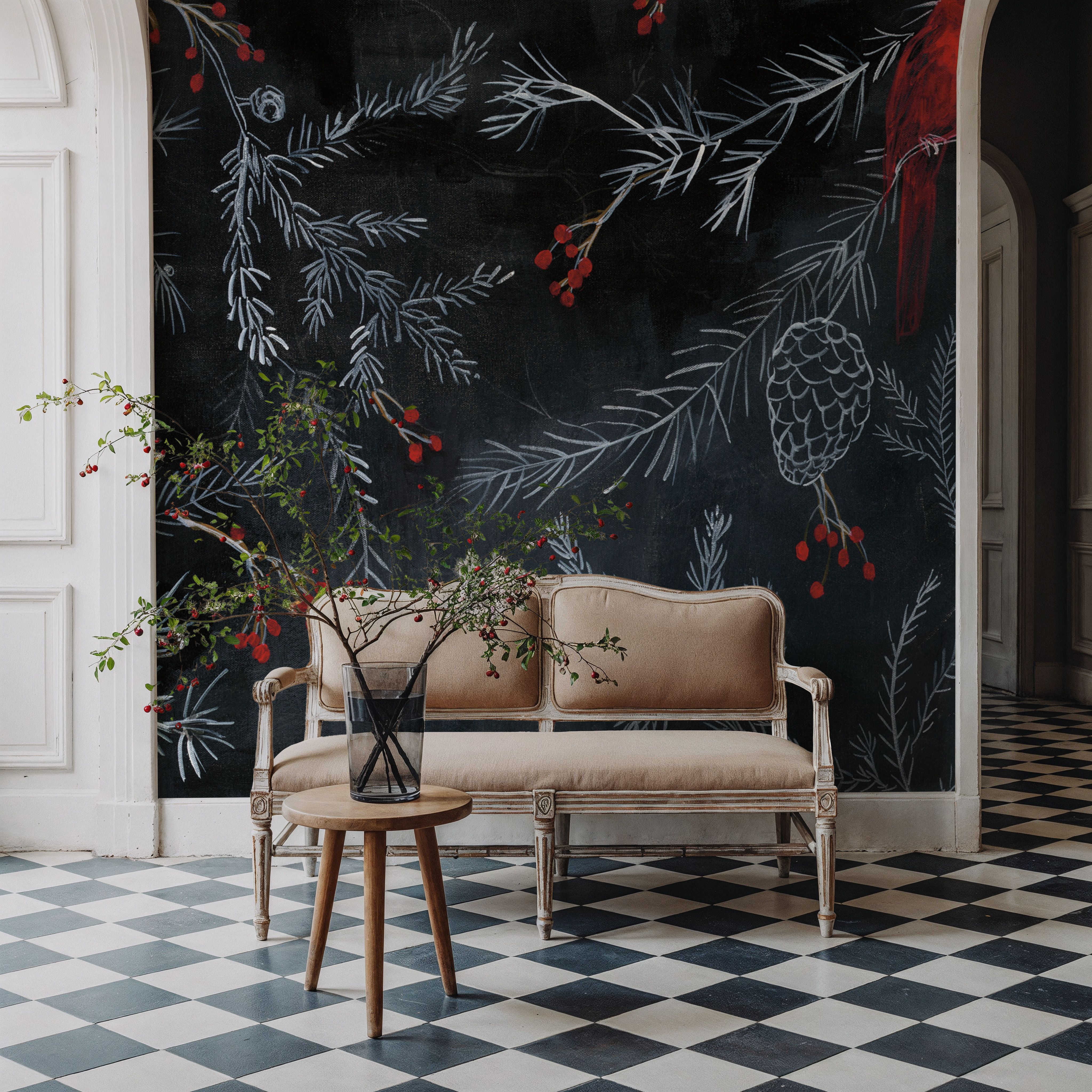 Cardinal Chalkboard