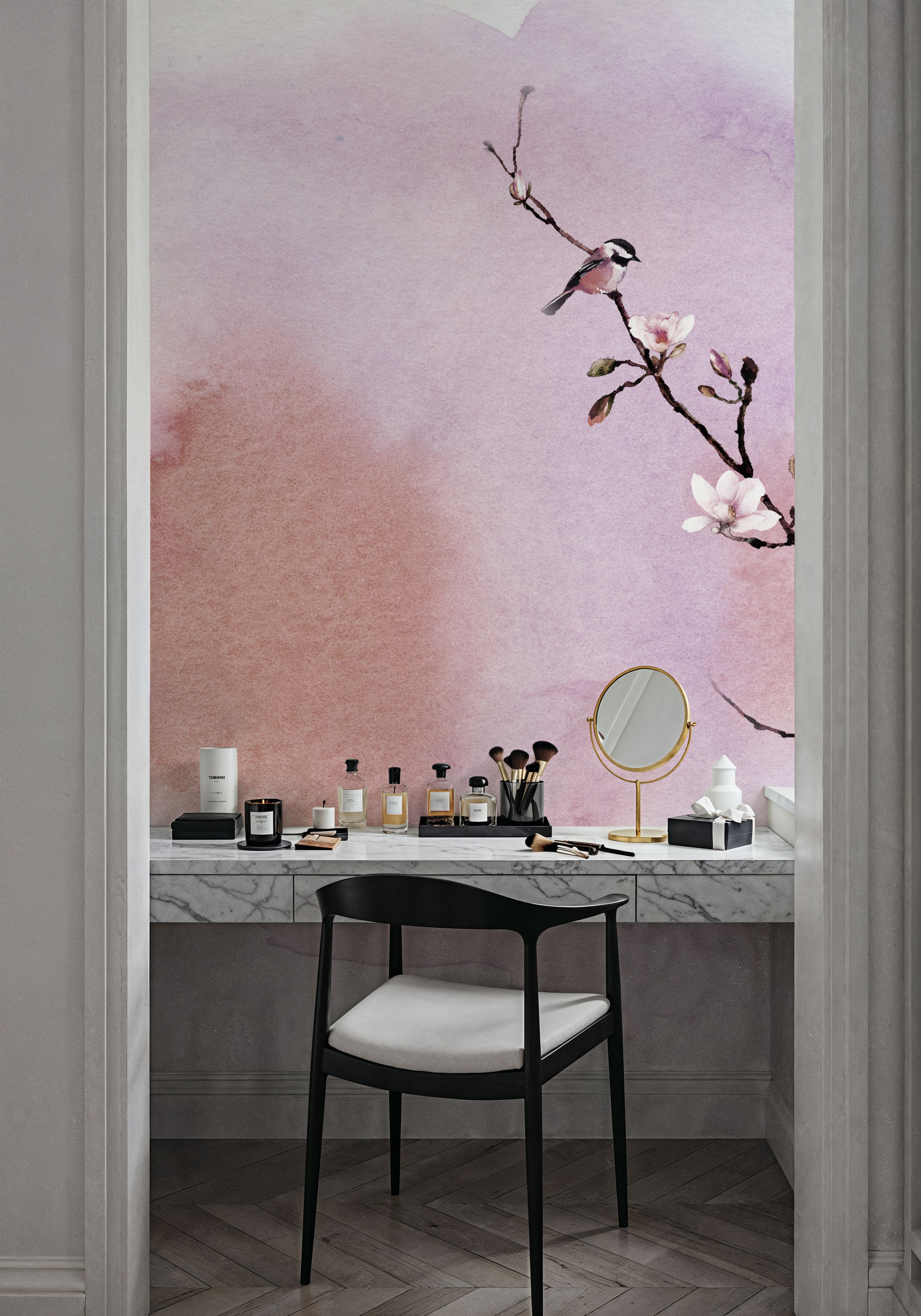 Magnolia & Birds