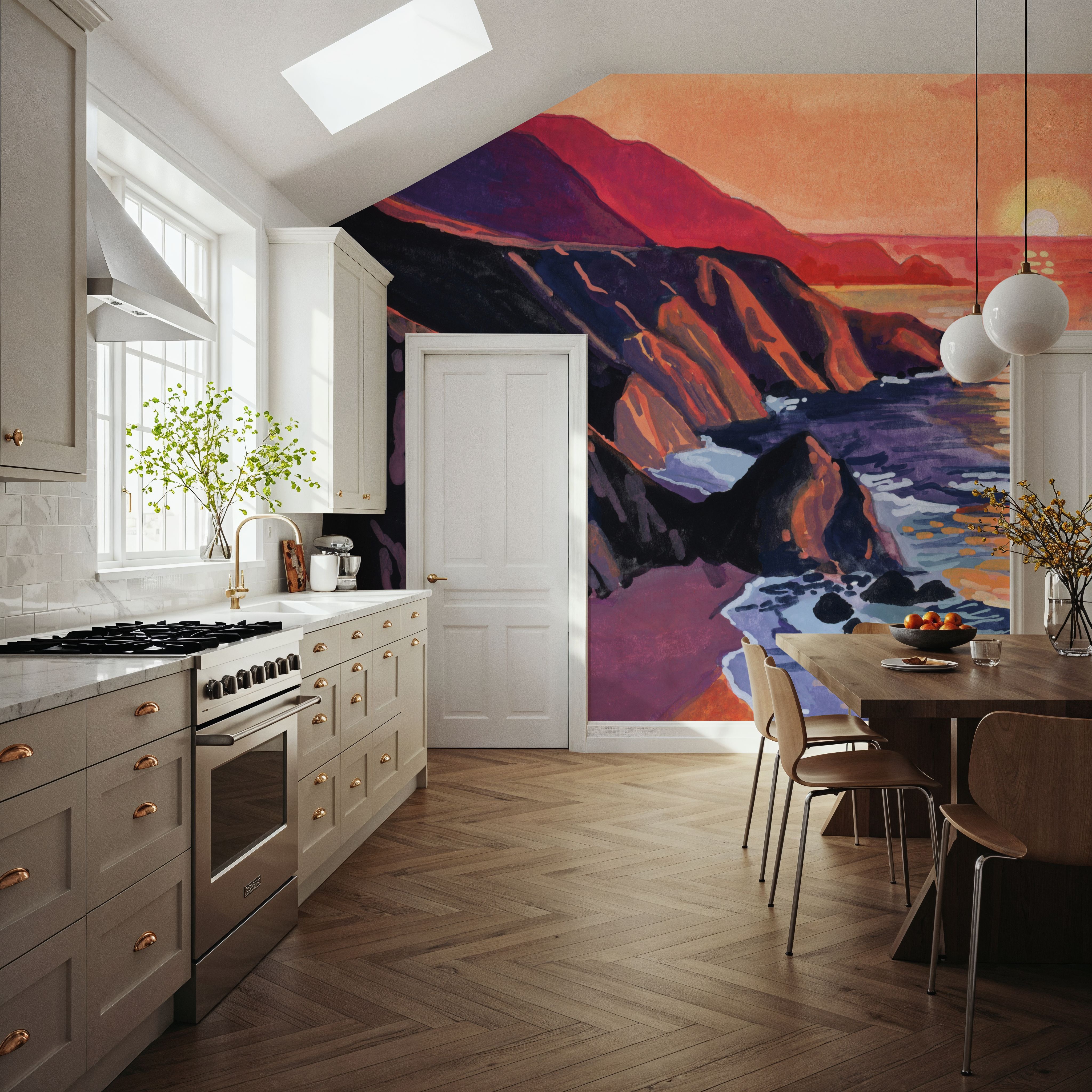 Sunset on The Sandy Dune