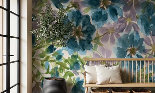 Blue Blooms