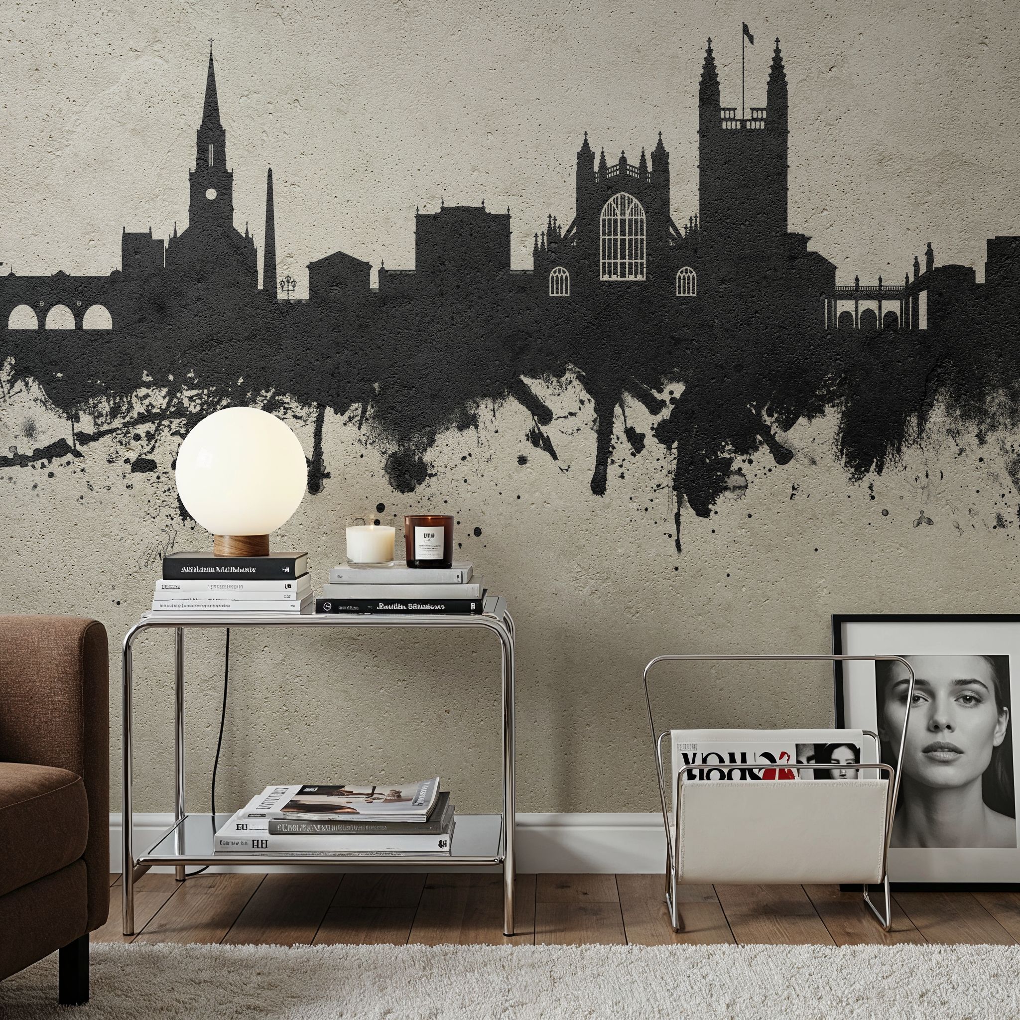 Bath England Skyline Concrete