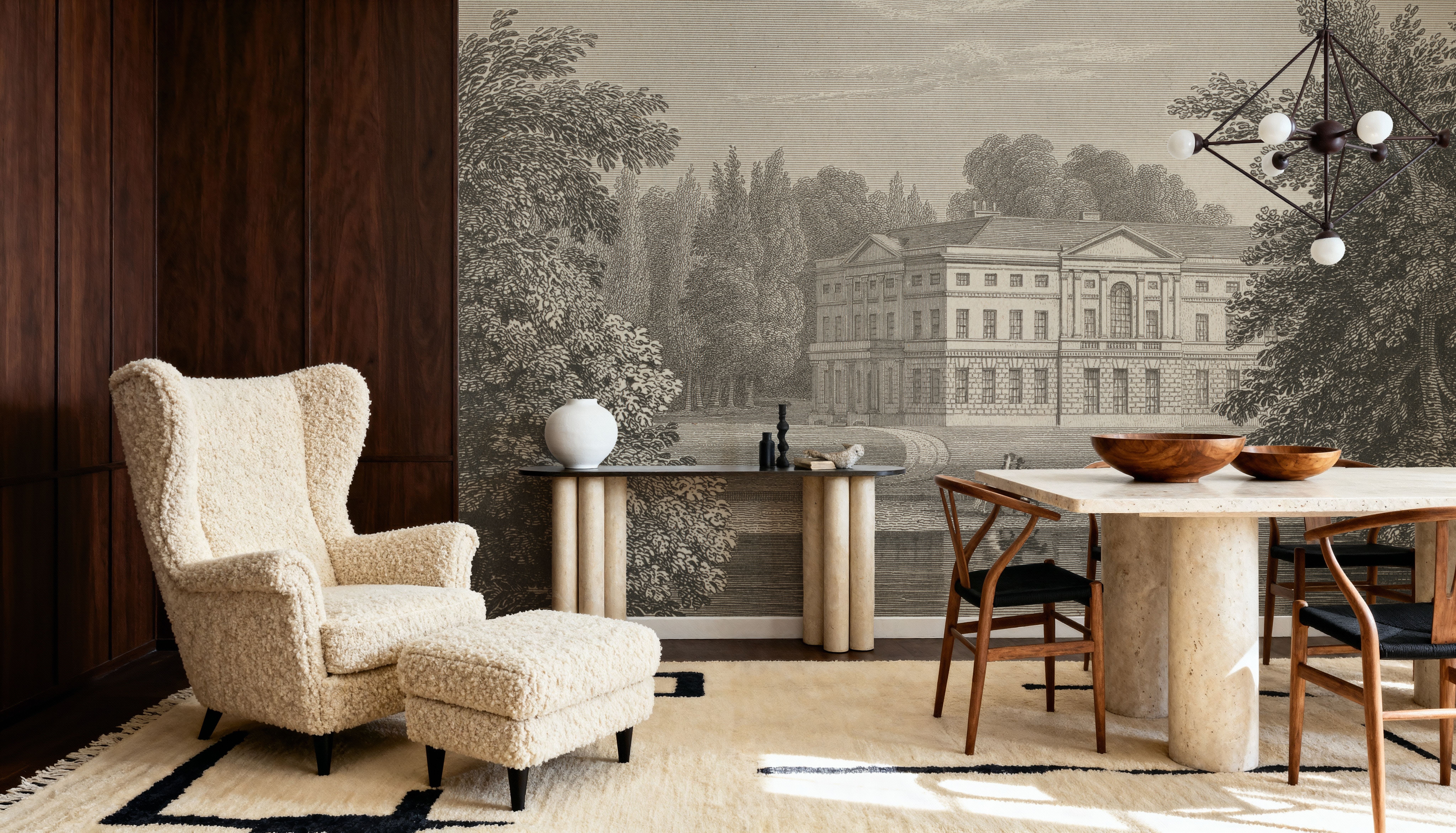 Busbridge Estate Etching