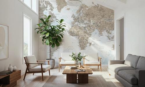 World Map Cities - Ghada