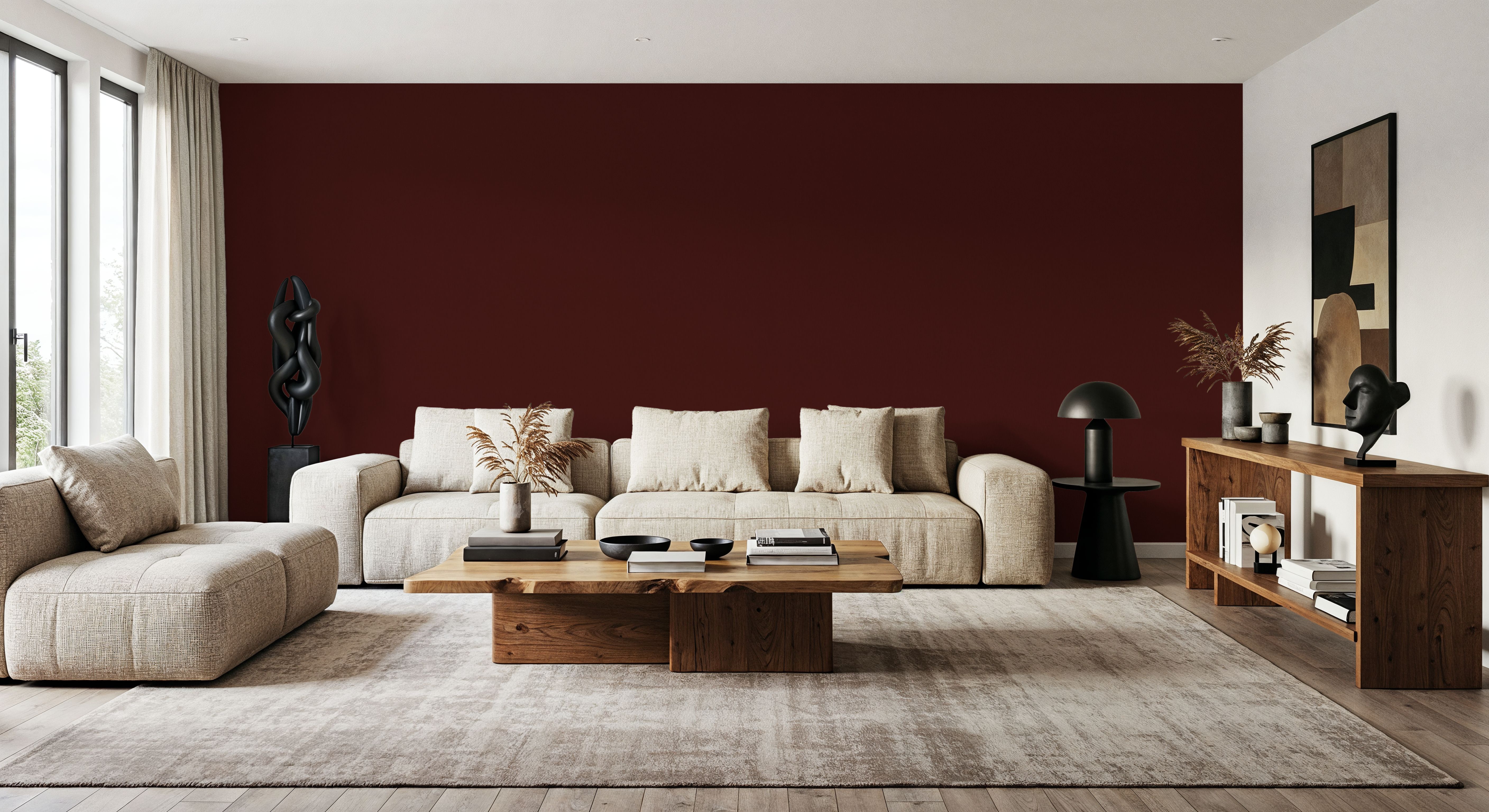Linen Mist Bright Collection, Merlot
