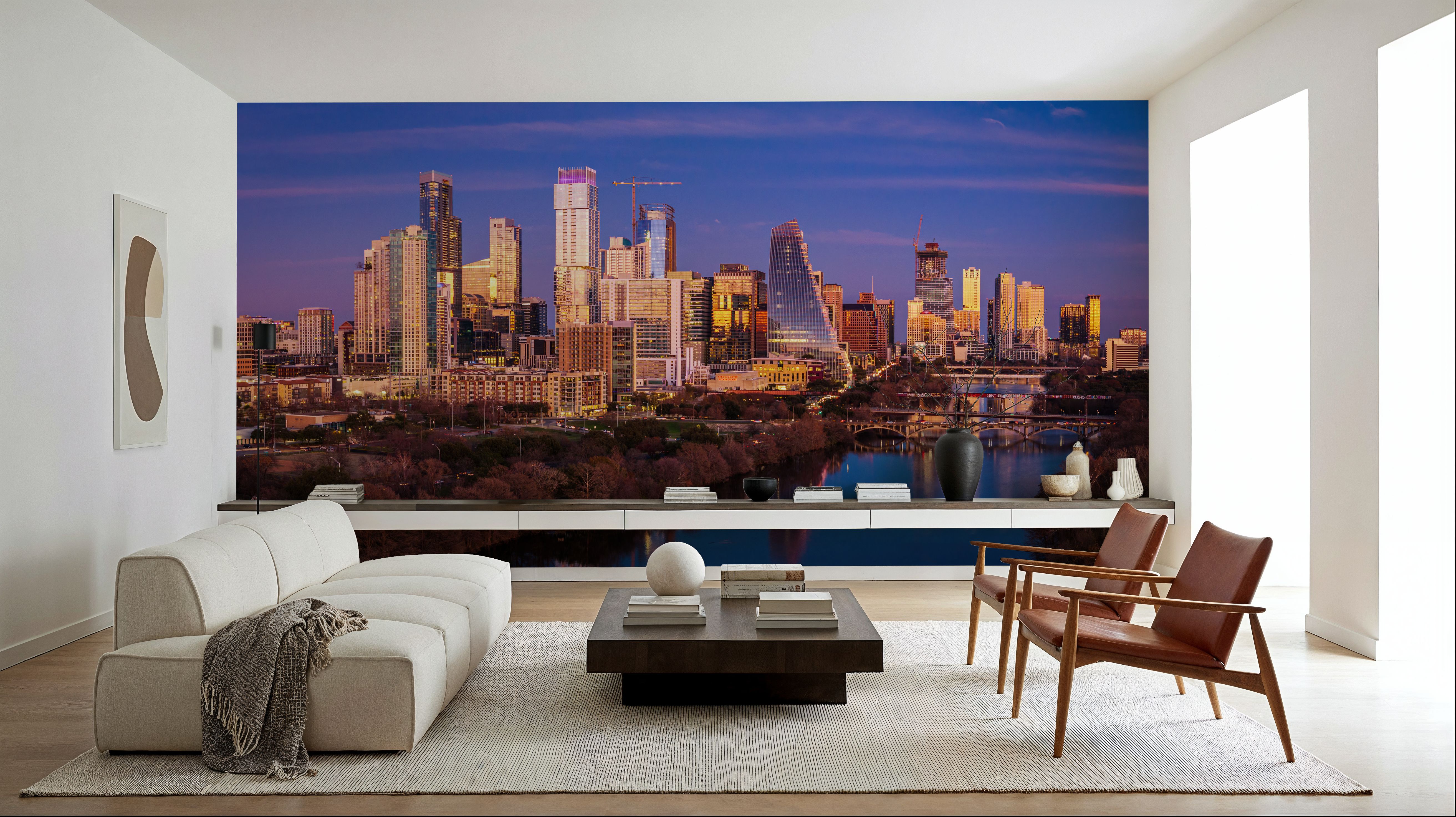 Golden Hour Cityscape
