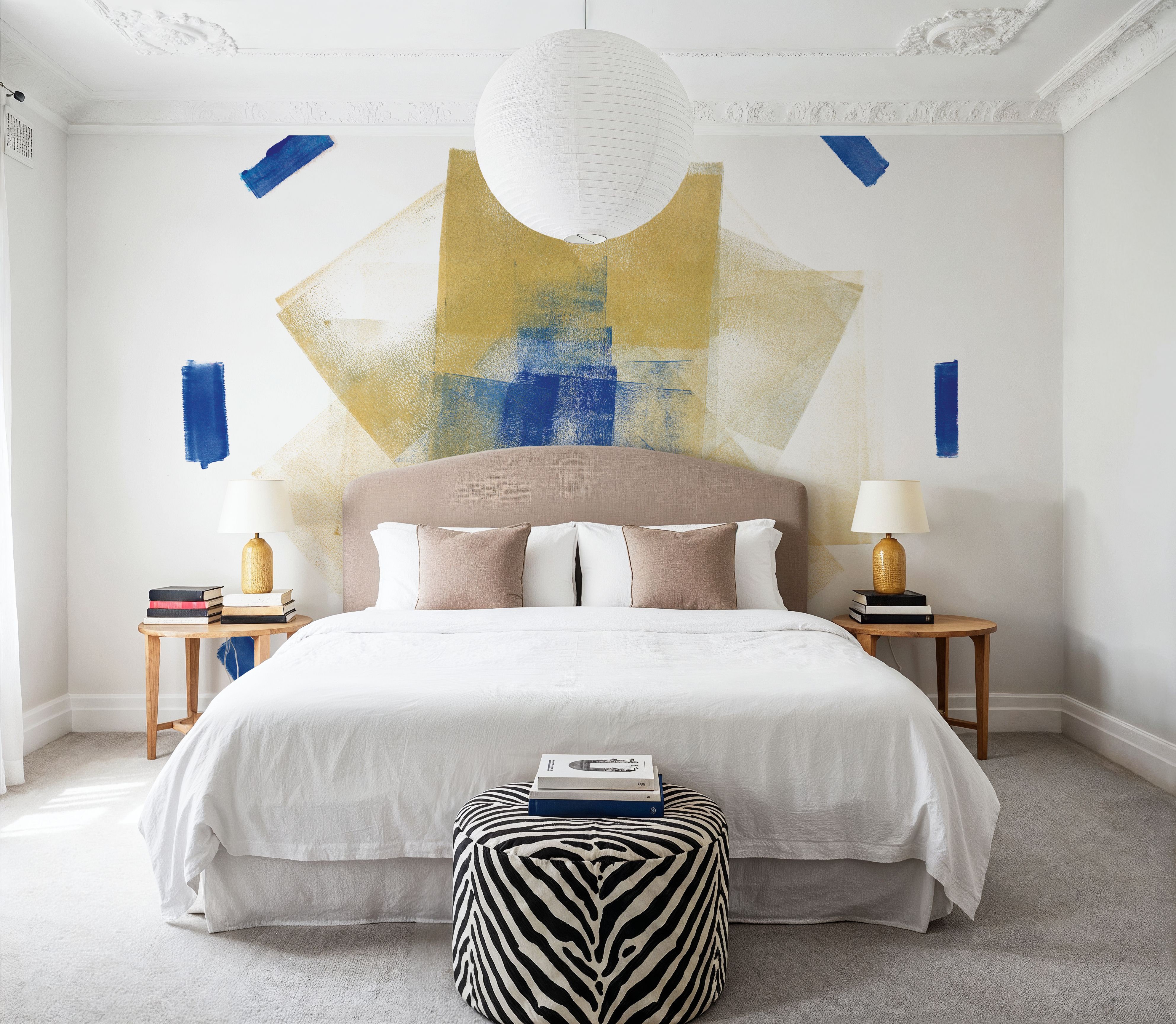 Blue and Bright Abstract