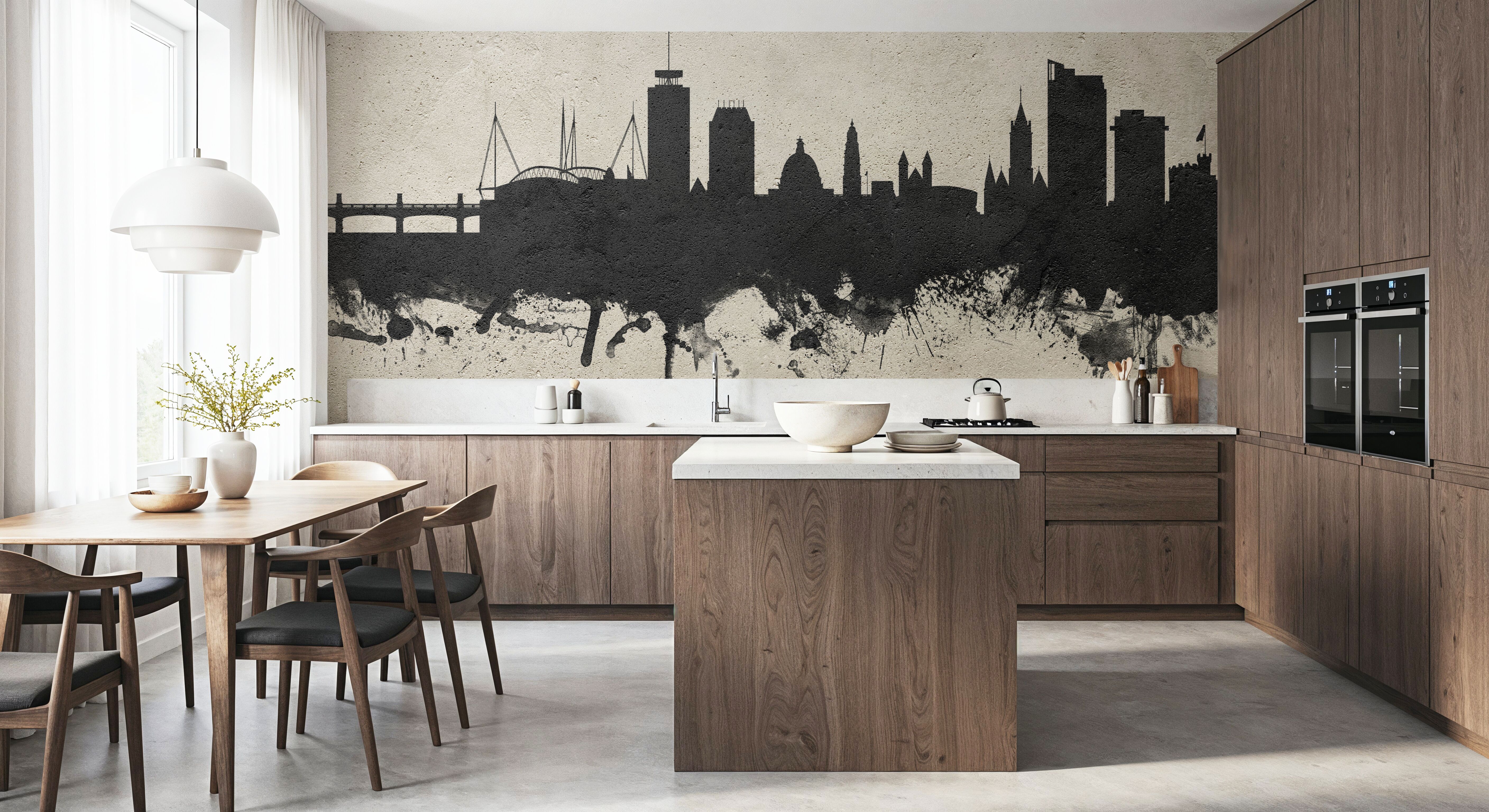 Cardiff Wales Skyline Concrete