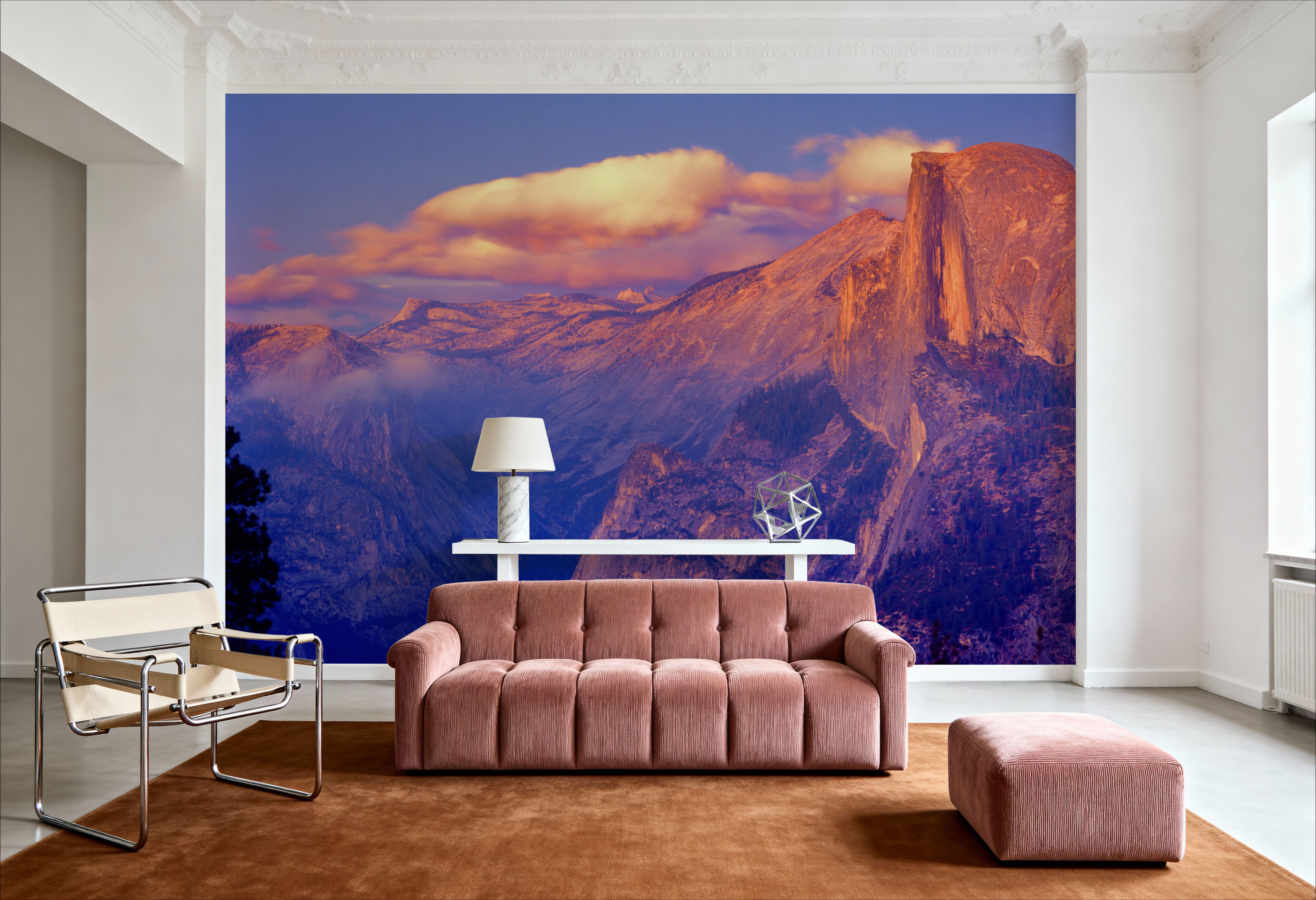 Half Dome in Falling Sunlight
