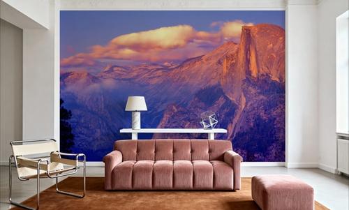 Half Dome in Falling Sunlight
