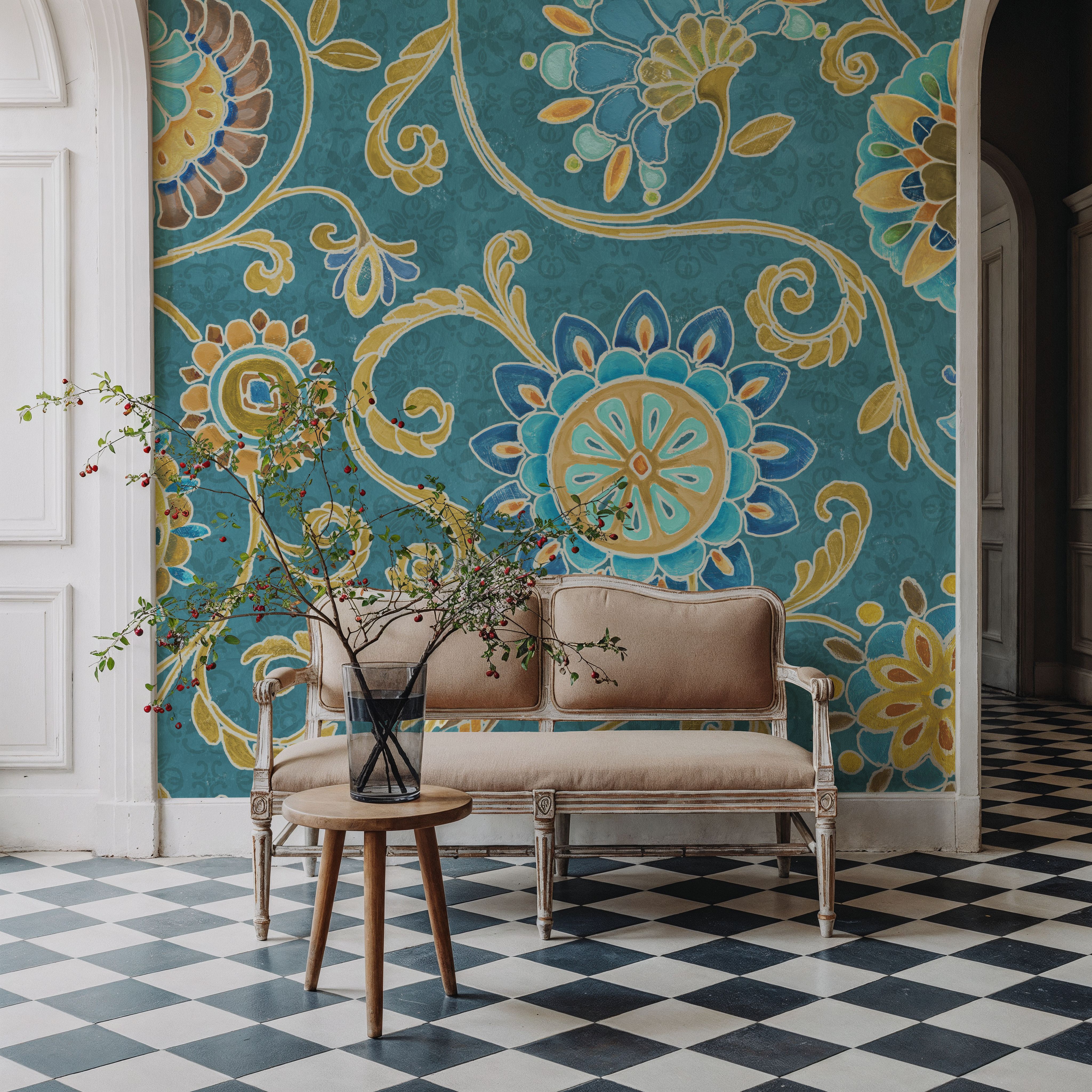 Fall Love Tales, Behang