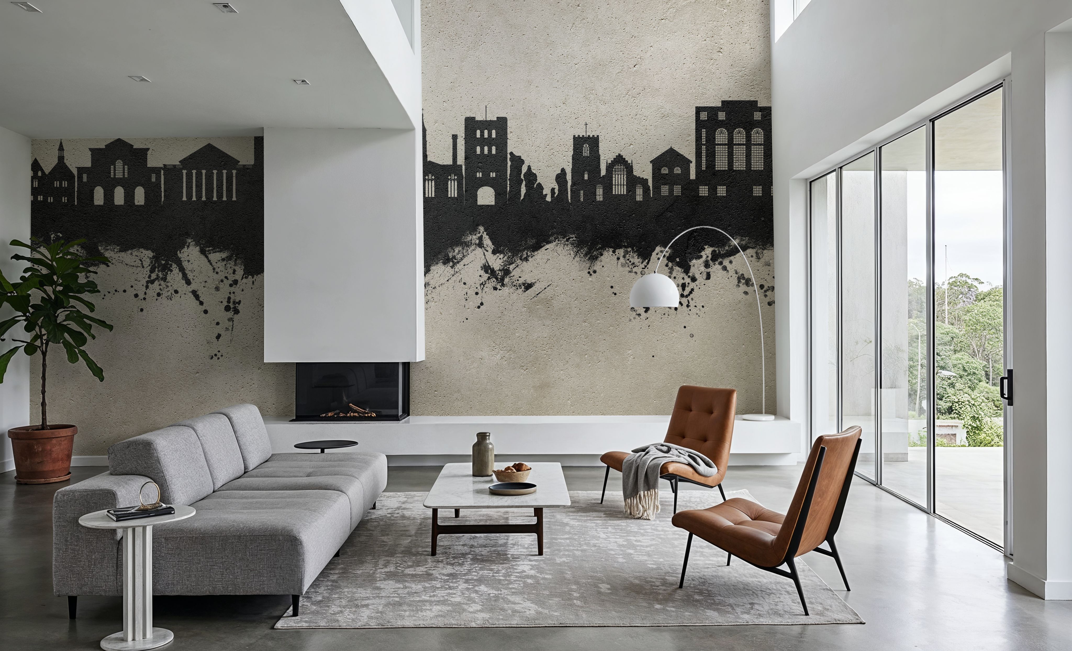 Bury St Edmunds England Skyline Concrete